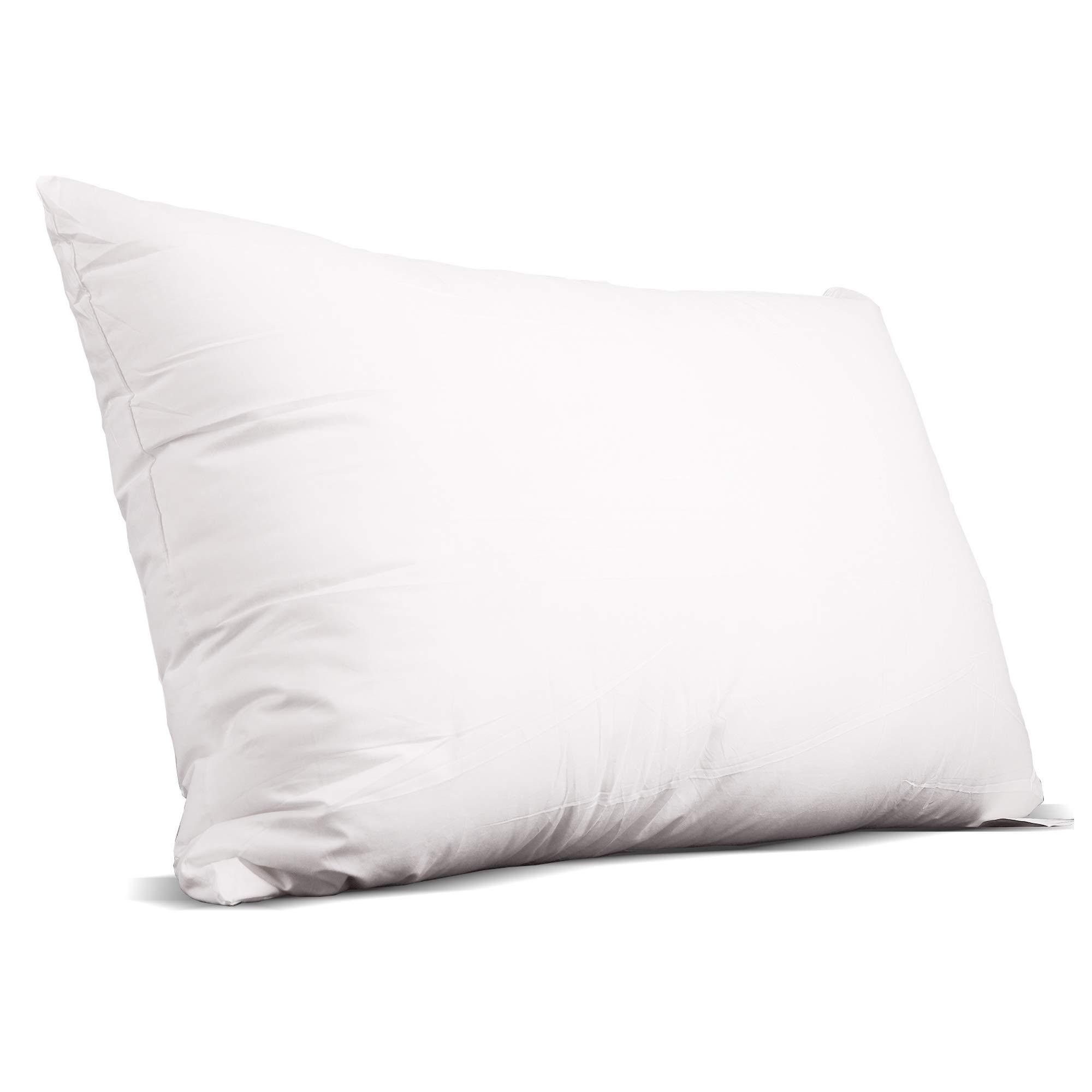 EDOW Luxury Soft Pillows for Sleeping, Fluffy Down Alternative Polyester Fiber Filled Pillow, Home&Hotel-Collection, Machine Washable