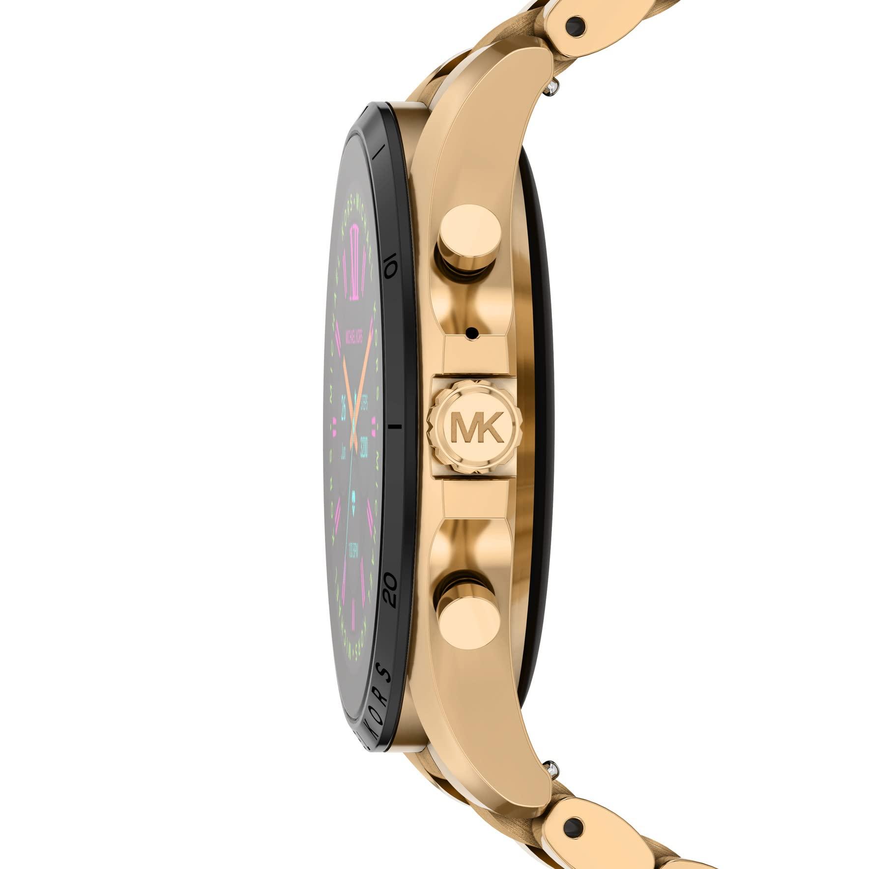 Michael Kors Men's or Women's Gen 6 44mm Touchscreen Smart Watch with Alexa Built-In, Fitness Tracker, Sleep Tracker, GPS, Music Control, Smartphone Notifications (Model: MKT5138V) - Image 2