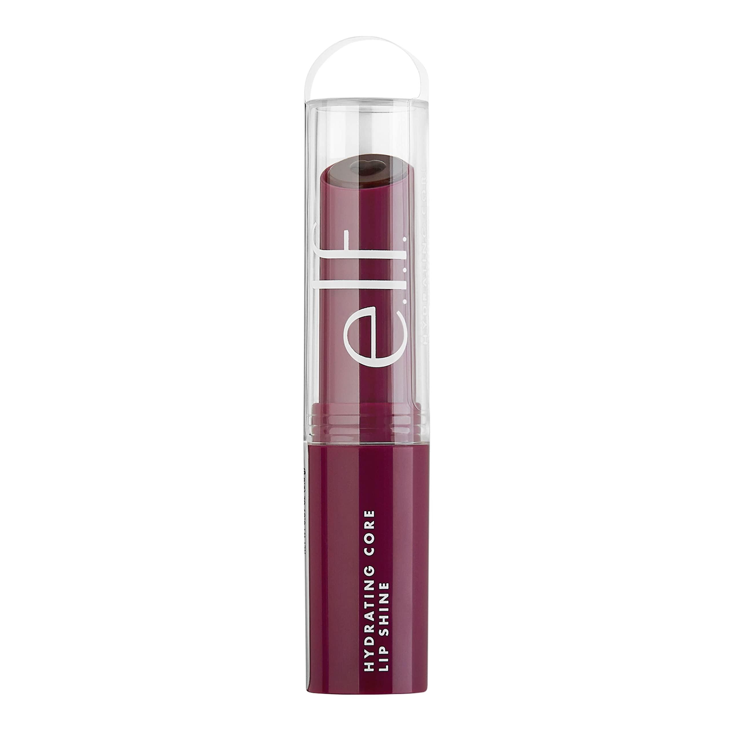 e.l.f. Hydrating Core Lip Shine, Conditioning & Nourishing Lip Balm, Sheer Color Tinted Chapstick, Ecstatic, 0.09 Oz - Image 3