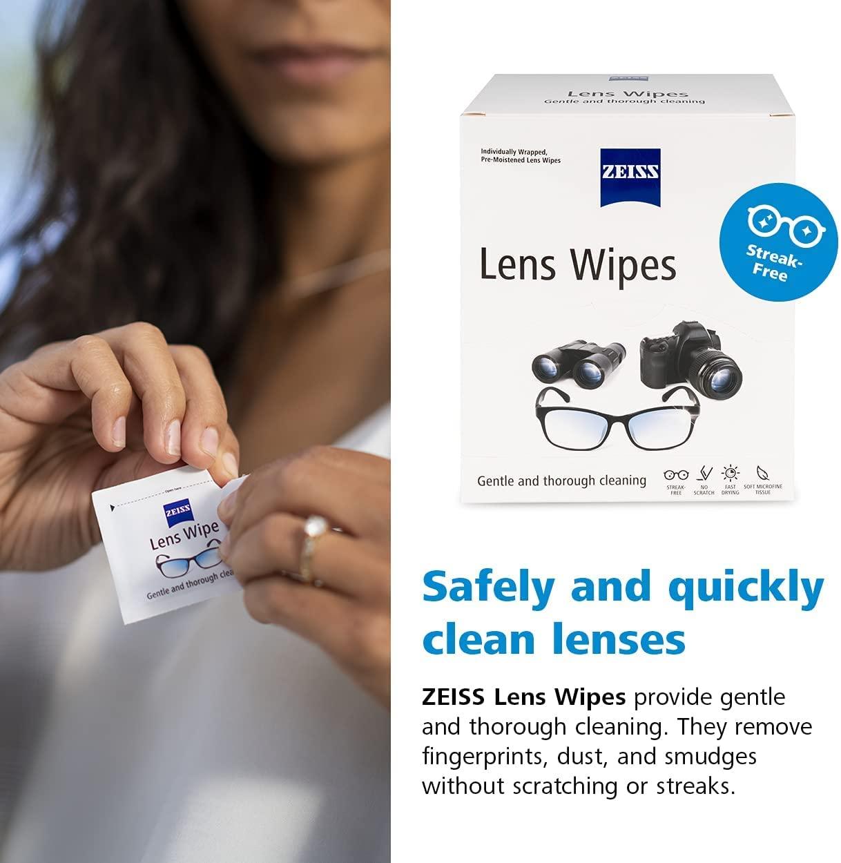 ZEISS Pre-Moistened Lens Cleaning Wipes, 600 Count - Image 4