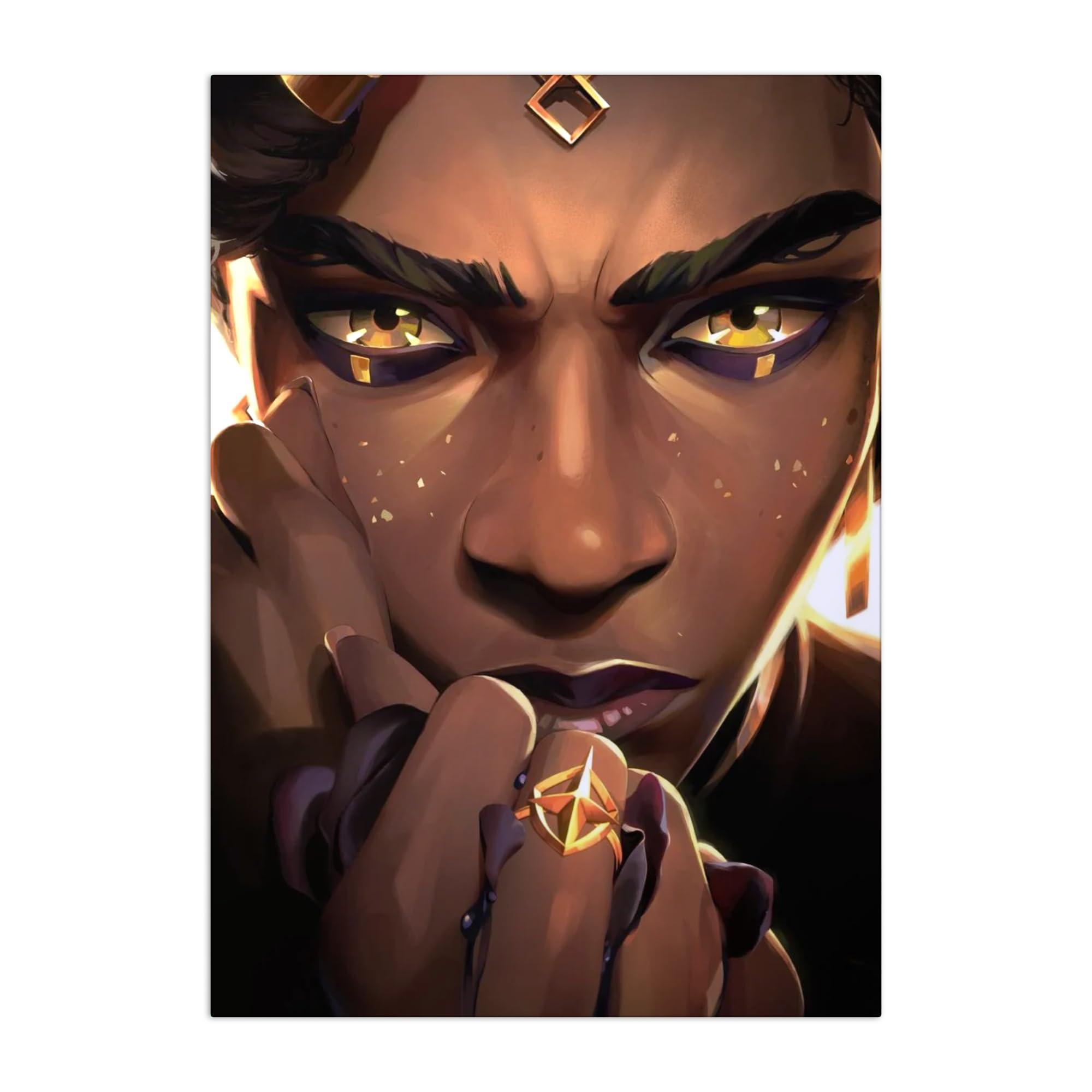 Displate Official Arcane Metal Poster Magnetic Mounting Included Licensed Artwork Modern Wall Decor Speak Truth to Power Poster 17.7" x 12.6"