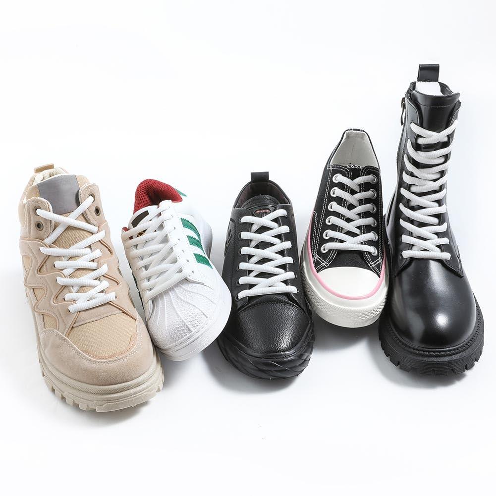 VSUDO Oval Shoe Laces for Sneakers, Basketball Shoelaces, Running Sport Shoestrings or Athletic Shoe Strings - Image 4