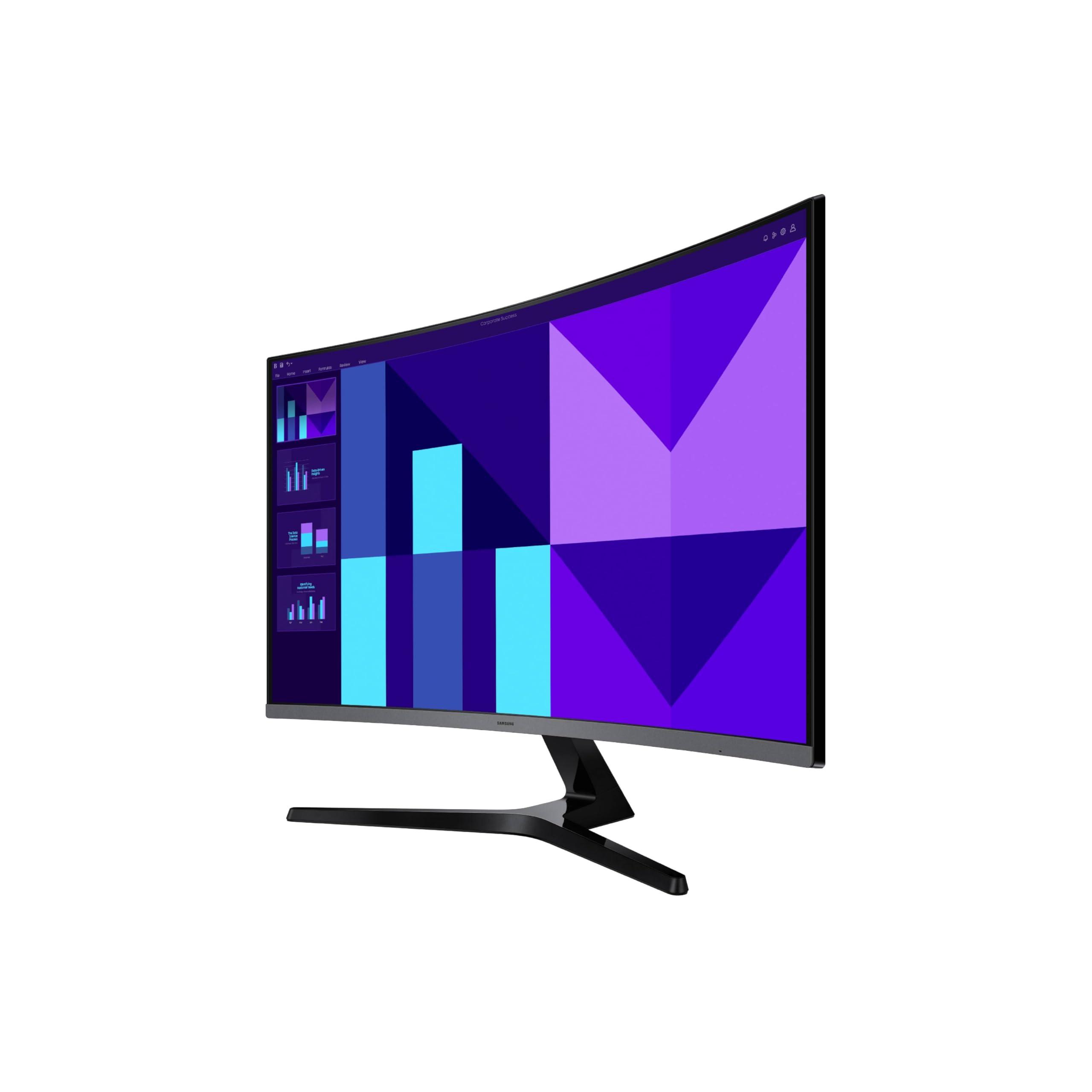 SAMSUNG 32-inch S3 (S39GD) FHD 100Hz Curved Monitor, Game Mode, Eye Saver Mode, Multiple Connectivity with HDMI Port, LS32D396GANXZA, 2025 - Image 5