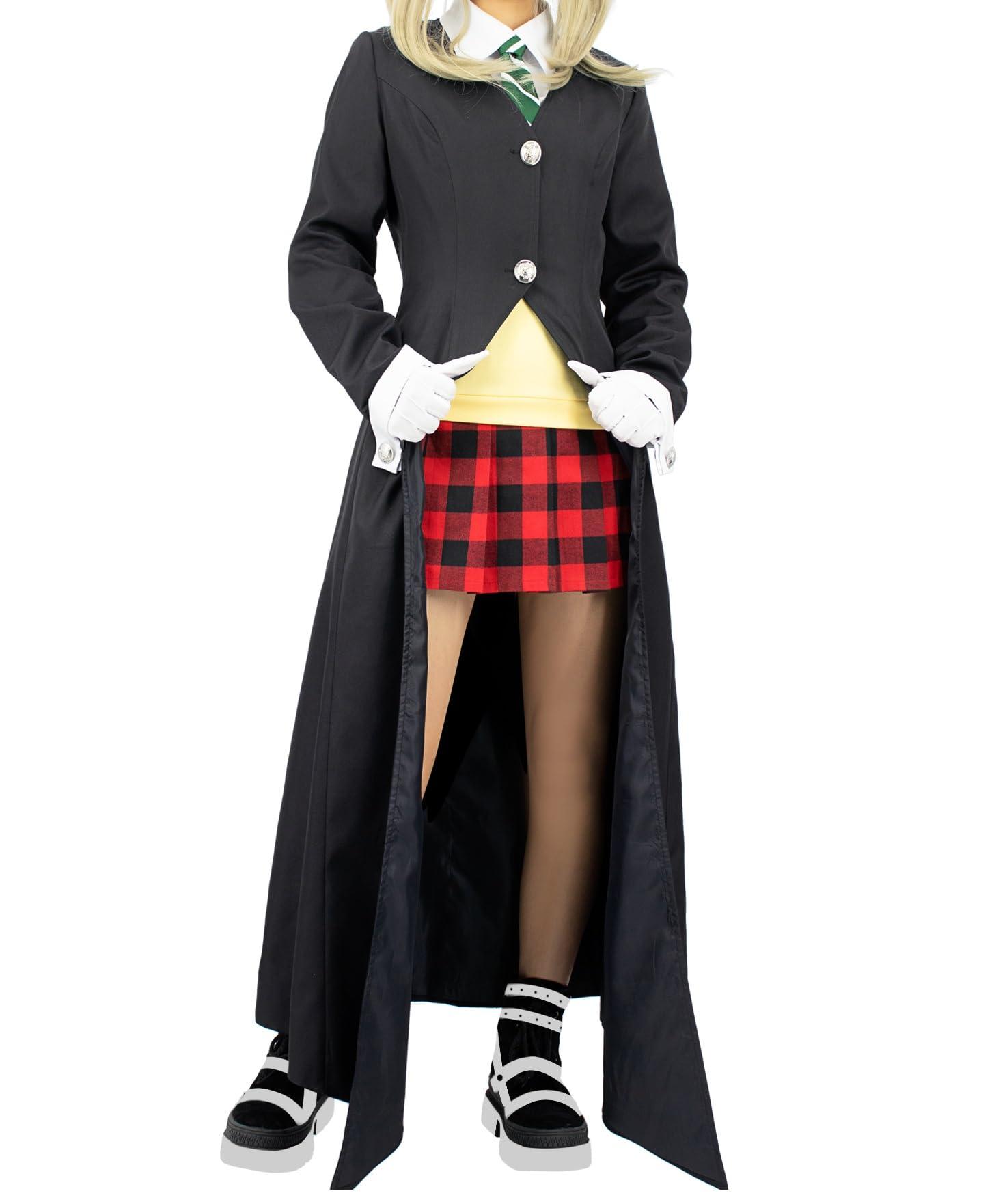 DAZCOS US Size Women's Cosplay Costume Outfit with Gloves Costume