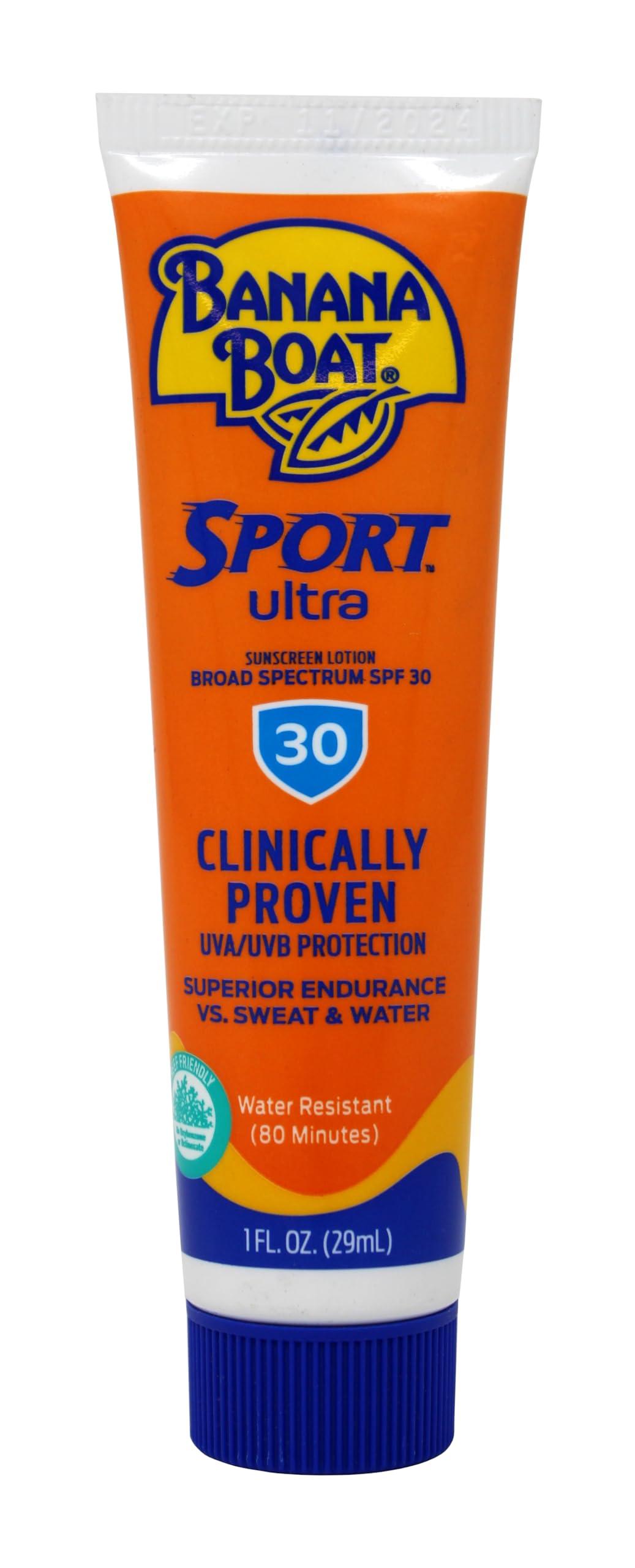 Banana Boat Sport Performance Sunscreen Lotion 30 SPF 1 oz (Pack of 3) - Image 2