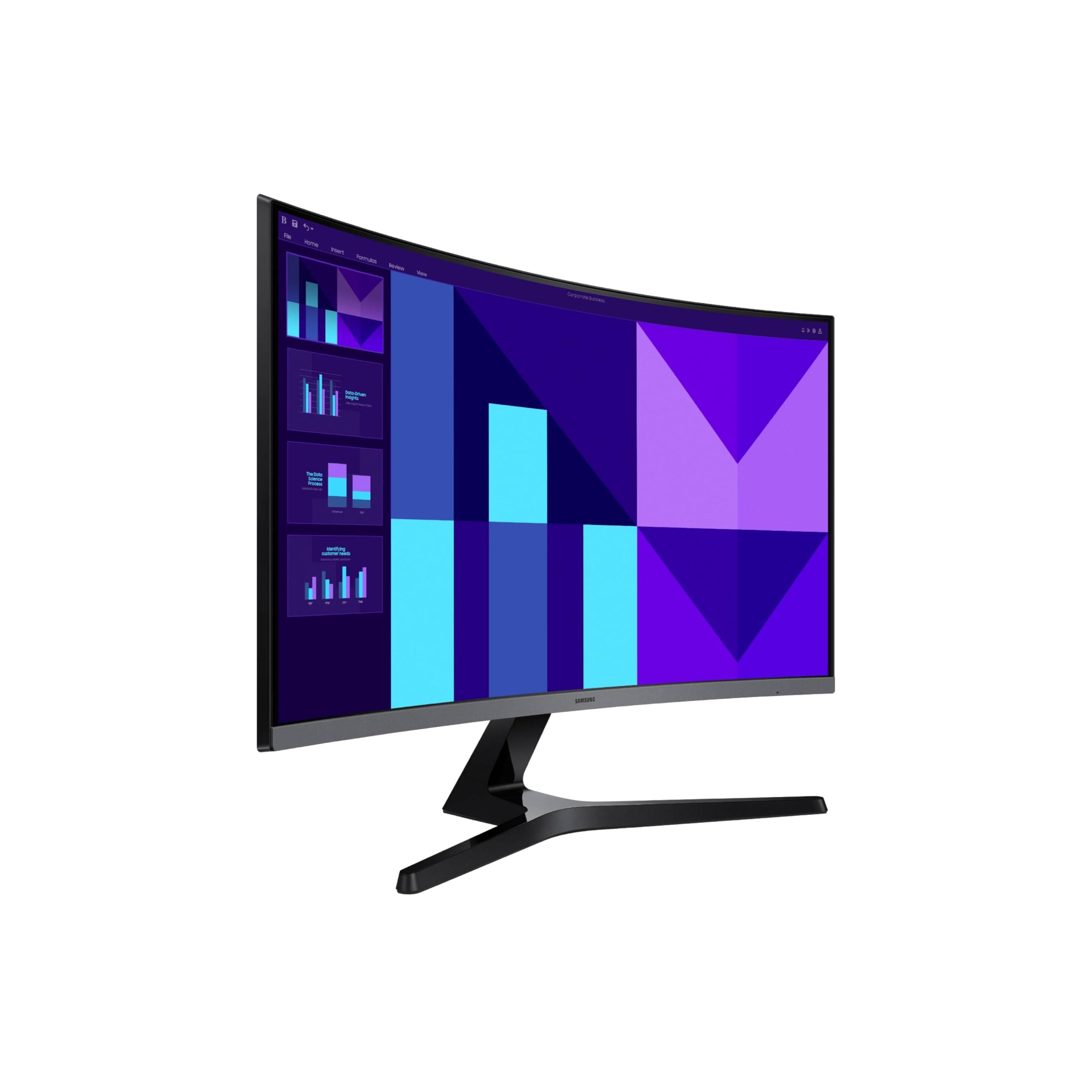 SAMSUNG 32-inch S3 (S39GD) FHD 100Hz Curved Monitor, Game Mode, Eye Saver Mode, Multiple Connectivity with HDMI Port, LS32D396GANXZA, 2025 - Image 7