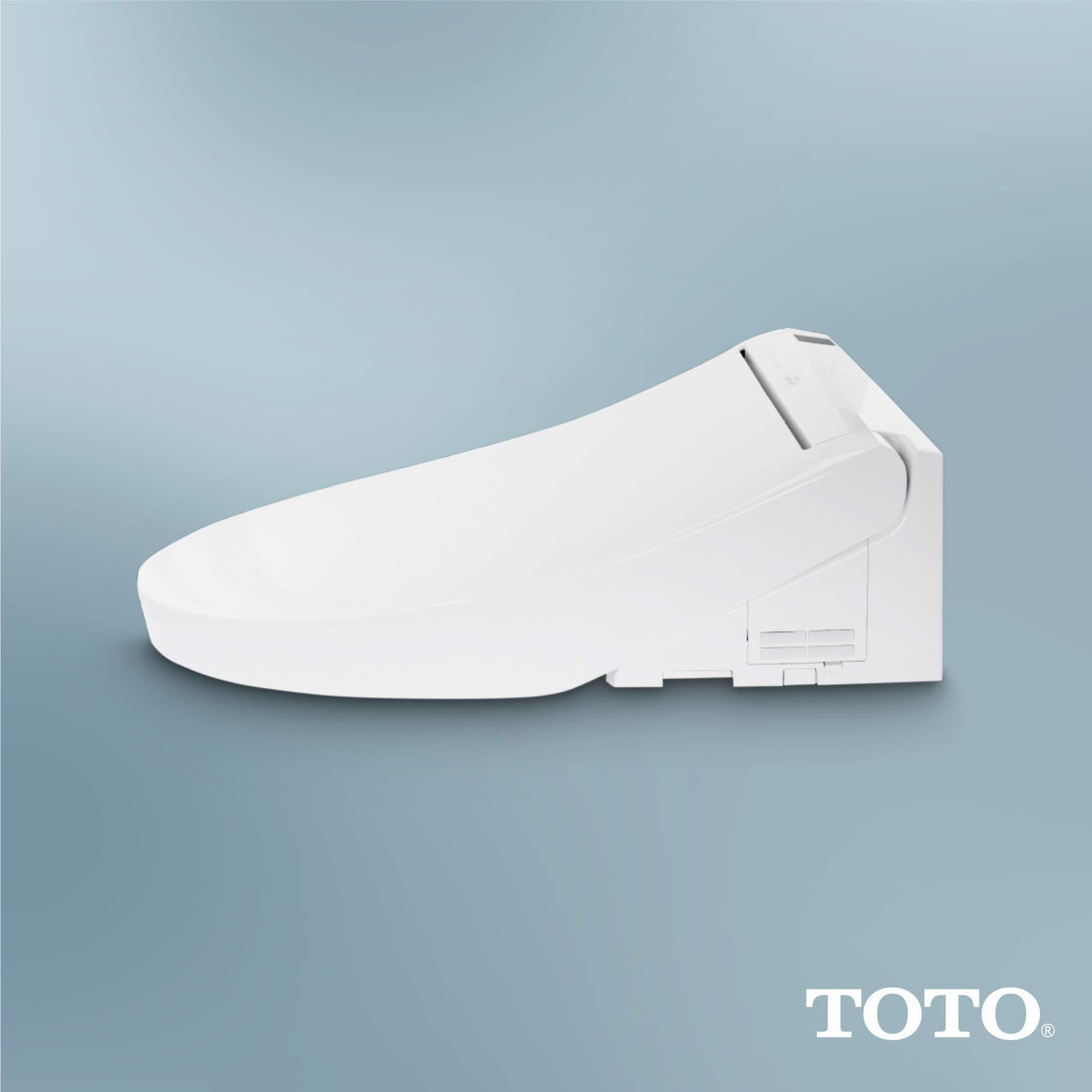 TOTO SW3084#01 WASHLET C5 Electronic Bidet Toilet Seat with PREMIST and EWATER+ Wand Cleaning, Elongated, Cotton White - Image 25