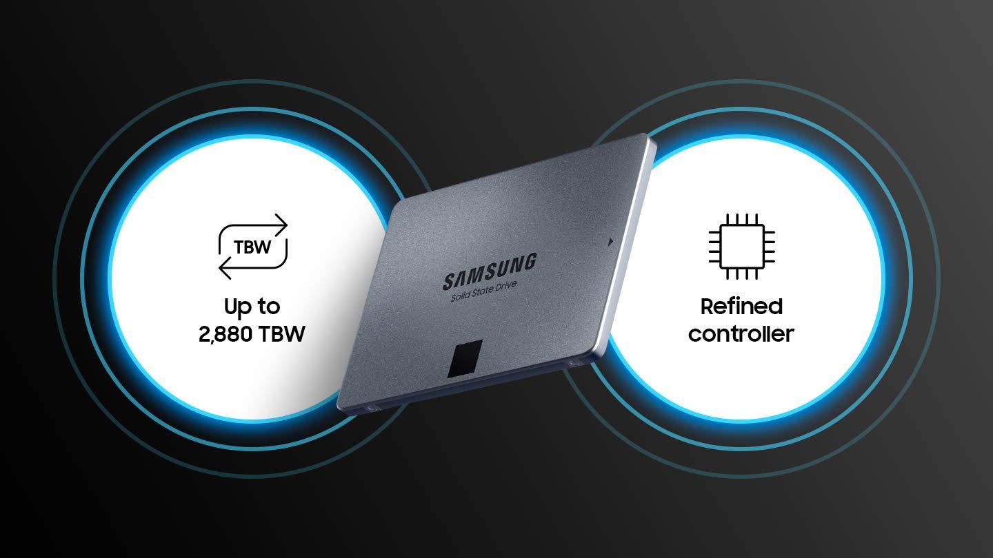 SAMSUNG 870 QVO SATA III SSD 8TB 2.5" Internal Solid State Drive, Upgrade Desktop PC or Laptop Memory and Storage for IT Pros, Creators, Everyday Users, MZ-77Q8T0B - Image 10