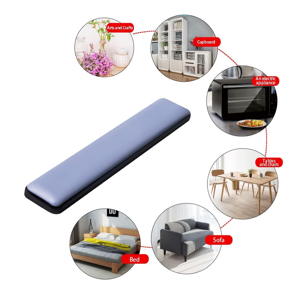 Furniture Sliders Pad，Appliance Sliders for Kitchen Appliances, Kitchen Appliance Sliders for Counter，Self Adhesive Small Appliance Slider （8,Rectangle 15 * 75mm，3/5 * 3in） - Image 6