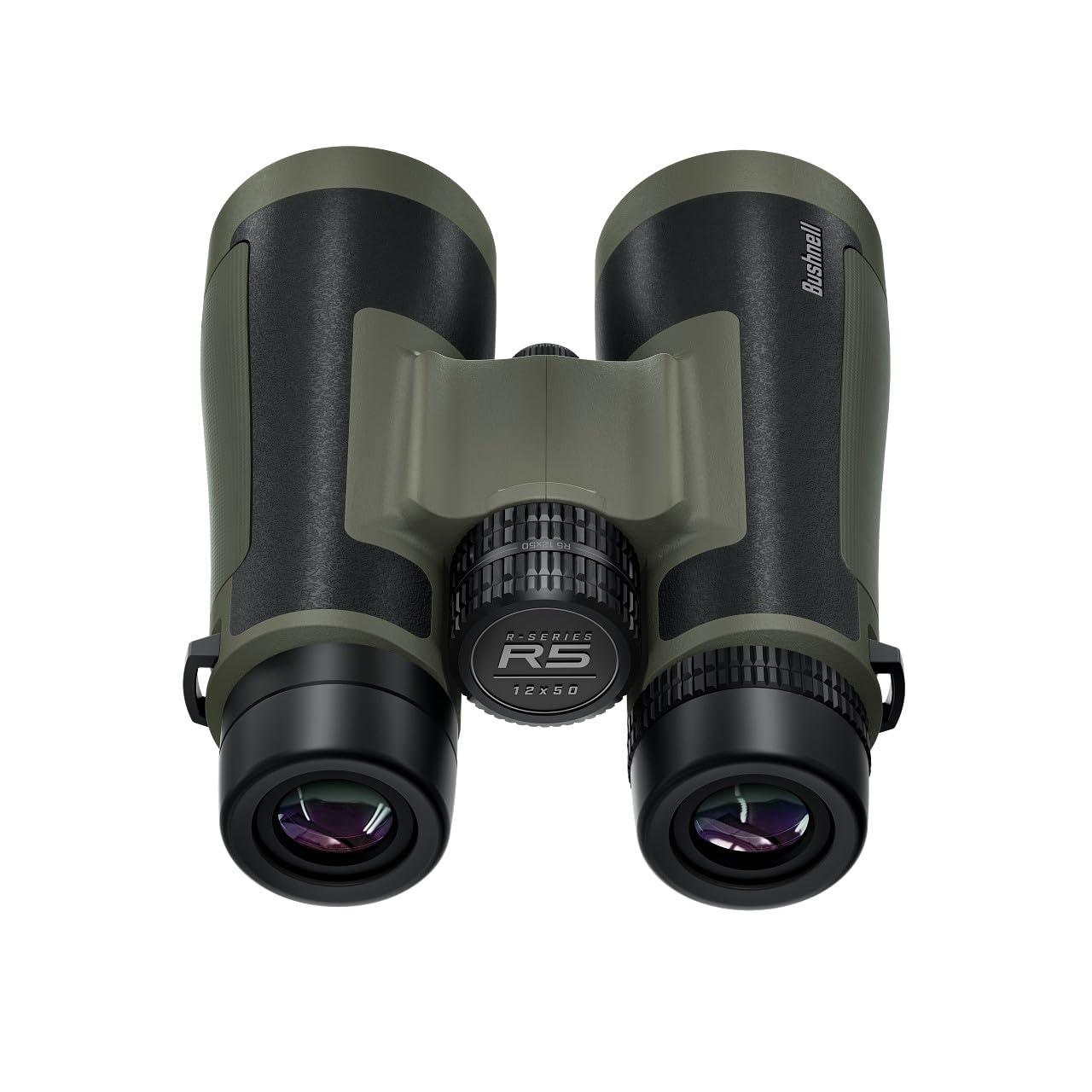 Bushnell R5 12x50 Binoculars with Vault Lite Bino Chest Harness, Phase 3 Coatings, Dielectric Coatings, EXO Barrier, IPX7 Waterproof - Binoculars for Long Range Viewing and Hunting - Image 2