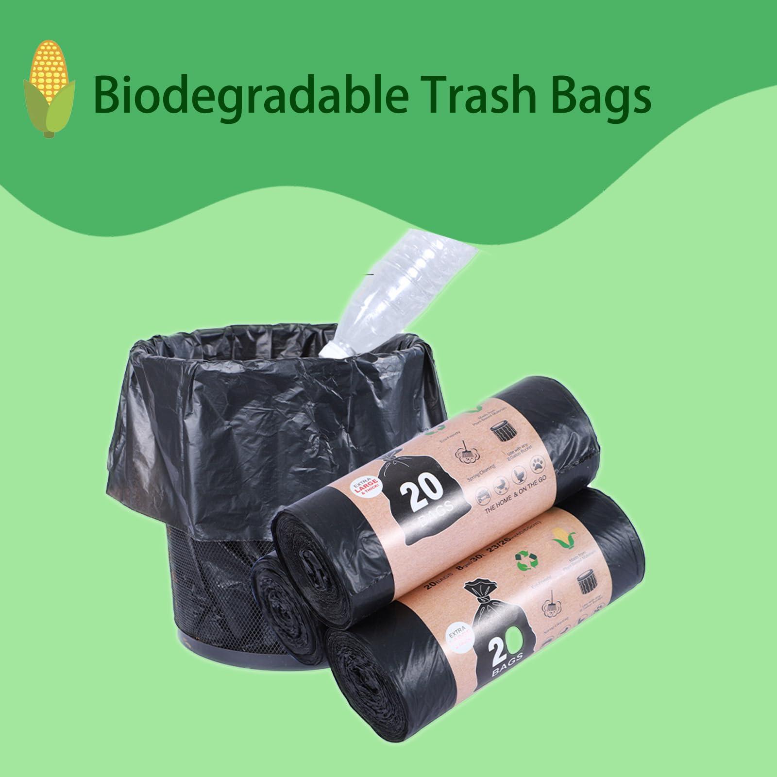 Biodegradable Camping Toilet Waste Bags & Trash Bags, 8 Gallon Compostable Porta Potty Liners for Outdoor, Hiking, and Travel, Leak-Proof and Odorless Design for 5 Gallon Buckets - Image 7