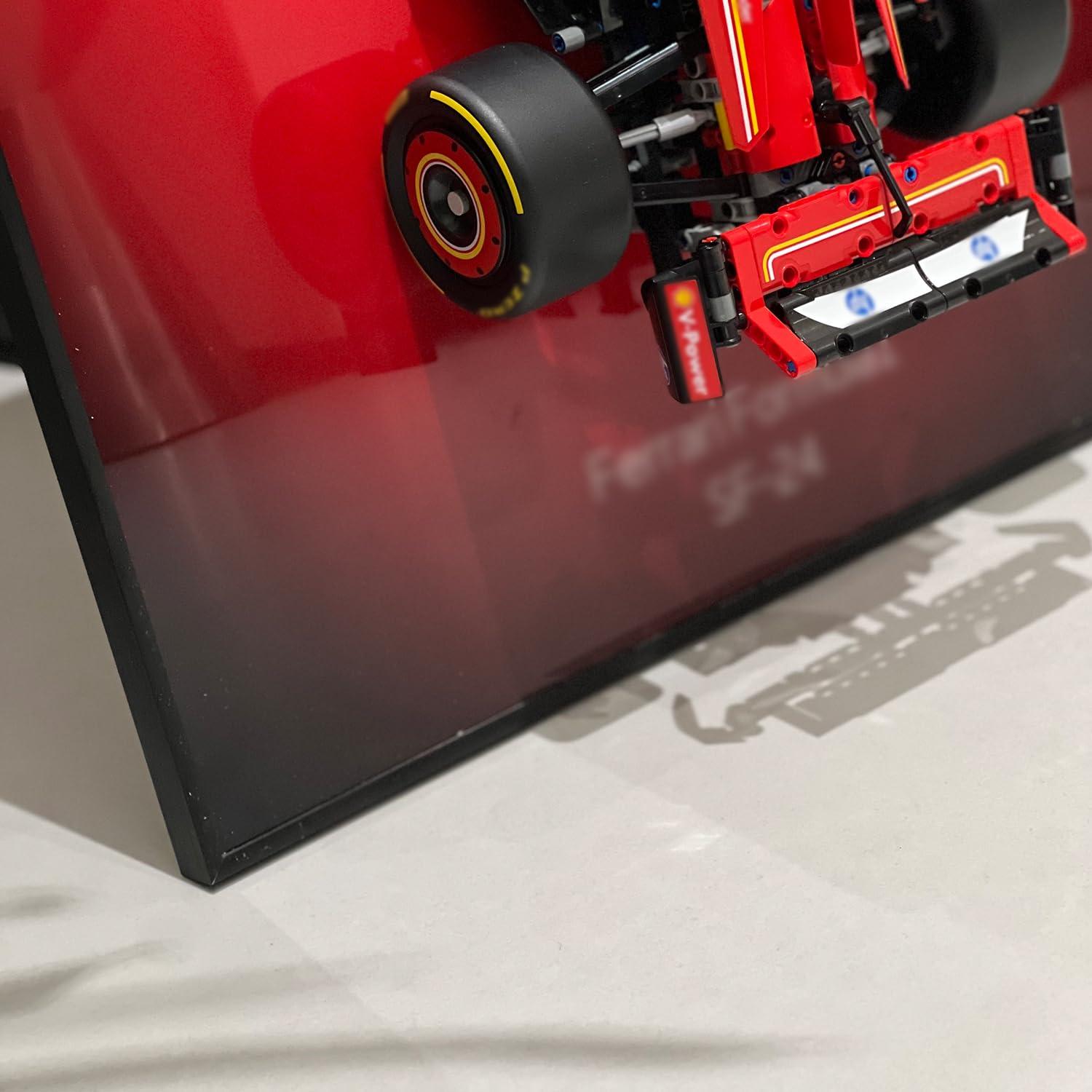 iLuane Display Wallboard for Lego Technic Ferrari SF-24 F1 Model Car Kit Building Set 42207, Adult Collectibles Wall Mount, Home or Office Décor, Gradient Color (No Car Included) - Image 9