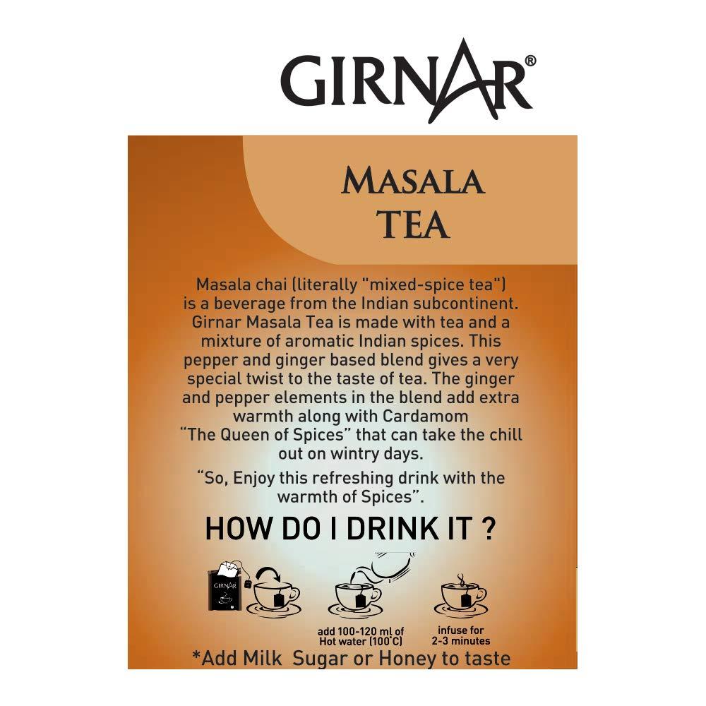 Girnar Masala Tea (Tea Bags) - Image 4