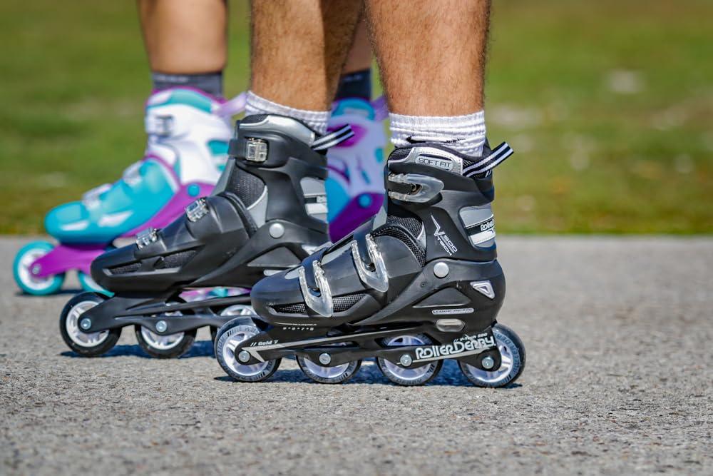 Roller Derby V-Tech 500 Adjustable Performance Inline Skates for Men, Women, Kids, Teens - Image 8
