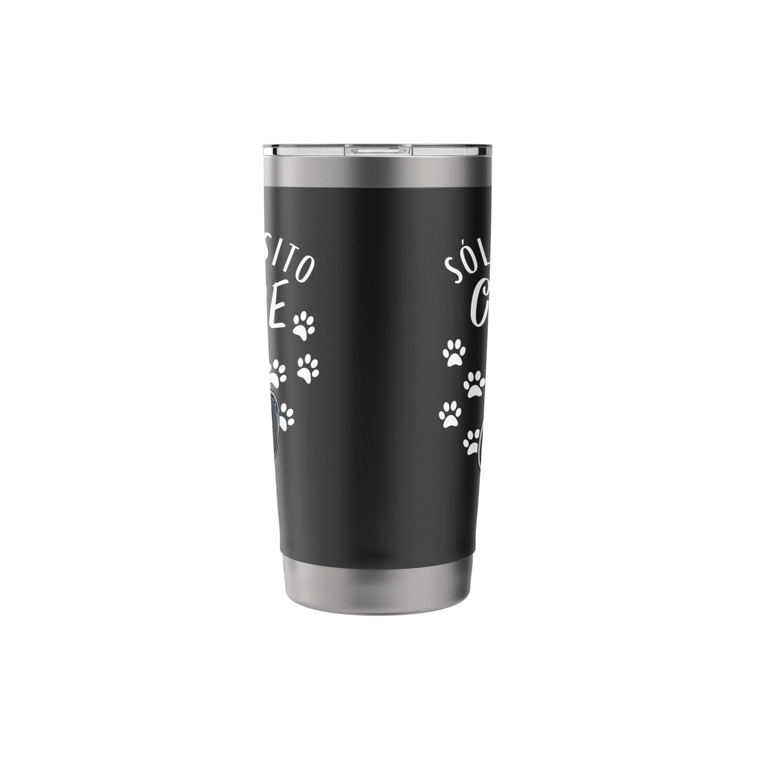 Peruvian Ceviche and Dog Lover Costume Ceviche and Dog Stainless Steel Insulated Tumbler - Image 5