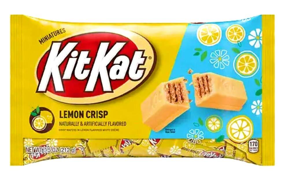 Hershey (1 bag) Easter KitKat Miniatures Lemon Crisp Candy - Crisp Waffers in Lemon Flavored Creme - 7.5 oz / 212 g