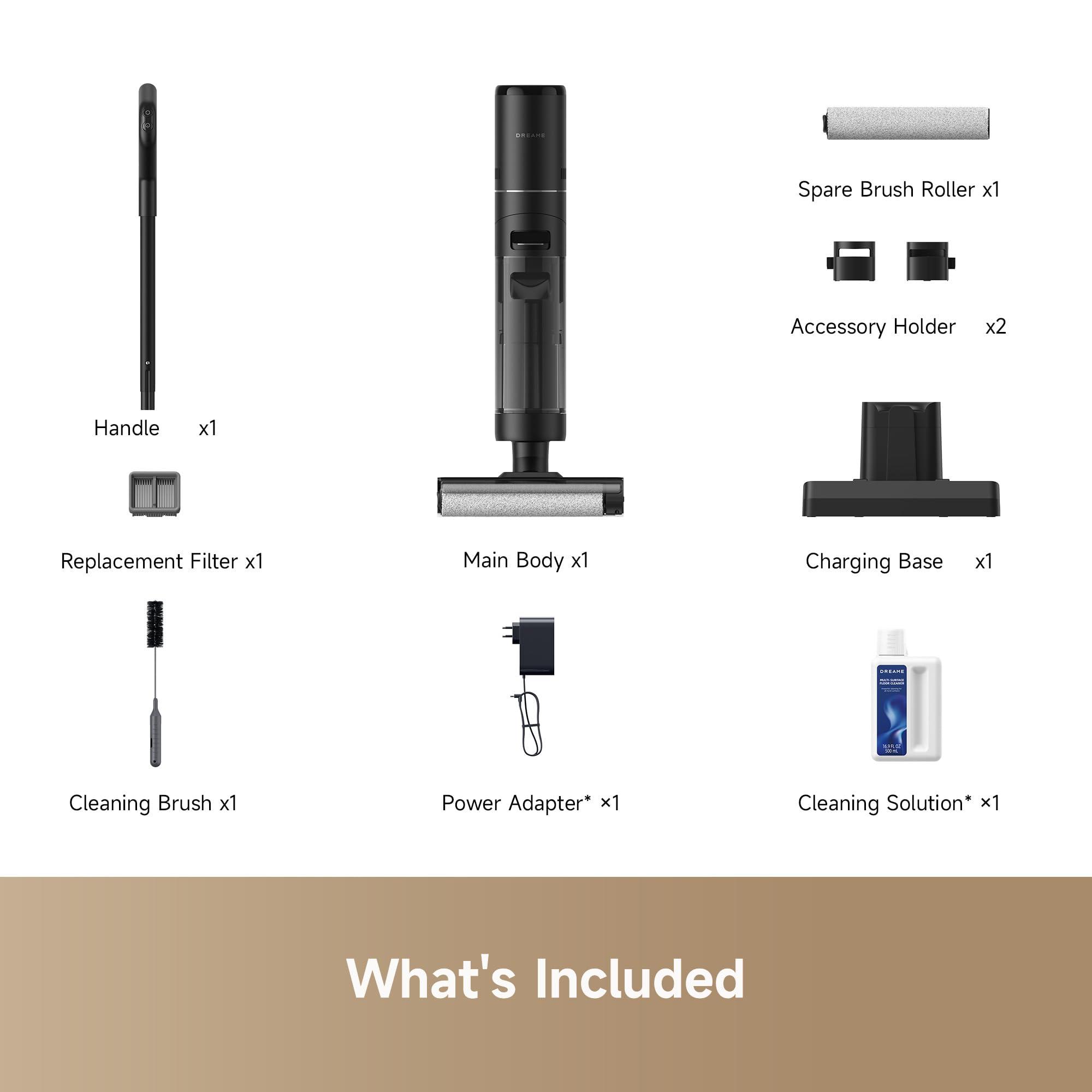 DREAME H12S Wet Dry Vacuum Cleaner, Cordless Vacuum Mop All in One for Hard Floors, Edge Cleaning with Dirt Detection, Hot Air Drying, Smart Floor Cleaner Great for Sticky Messes on Multi-Surfaces - Image 9