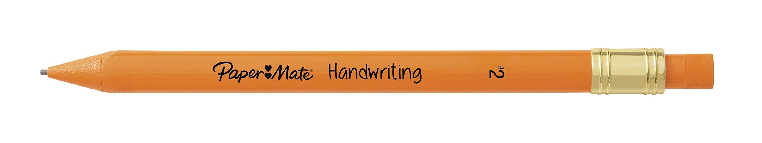 Paper Mate Handwriting Triangular Mechanical Pencil Set with Lead & Eraser Refills, 1.3mm, Back to School, Teacher Supplies, Home, Sketching, Drafting, Fun Barrel Colors, 8 Count - Image 9