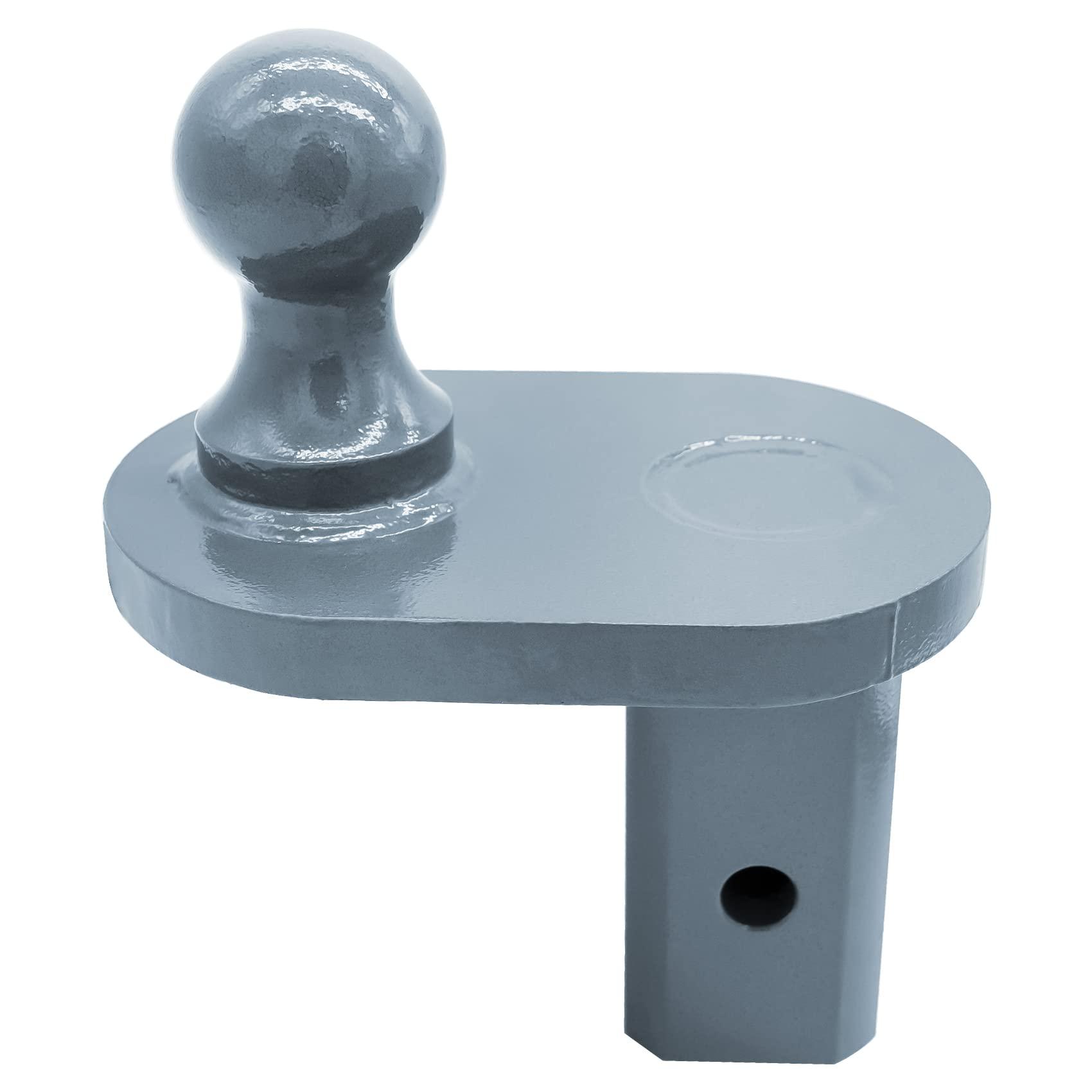 GNXA4085, 4" Offset Ball Compatible With B&W Turnoverball Gooseneck Trailer Hitches, Heavy Duty Extender | 20000 lbs GTW/ 5000 lbs VTW, 2-5/16 Inch Diameter