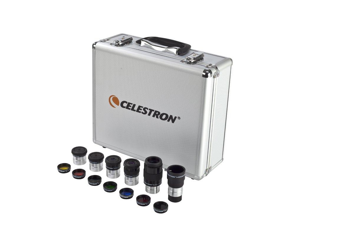 Celestron - NexStar 6SE Telescope - Computerized Telescope & NexYZ – 3–Axis Universal Smartphone Adapter for Telescope & 1.25” Eyepiece and Filter Accessory Kit – 14 Piece - Image 6