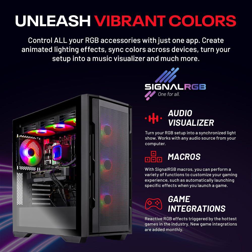Skytech Rampage Gaming PC Desktop, Ryzen 7 9700X 3.8 GHz (5.5GHz Turbo Boost), NVIDIA RTX 5070 Ti 16GB GDDR7, 1TB Gen4 SSD, 32GB DDR5 RAM 5600 RGB, 850W Gold PSU, 360mm ARGB AIO, Wi-Fi, Win 11 - Image 3