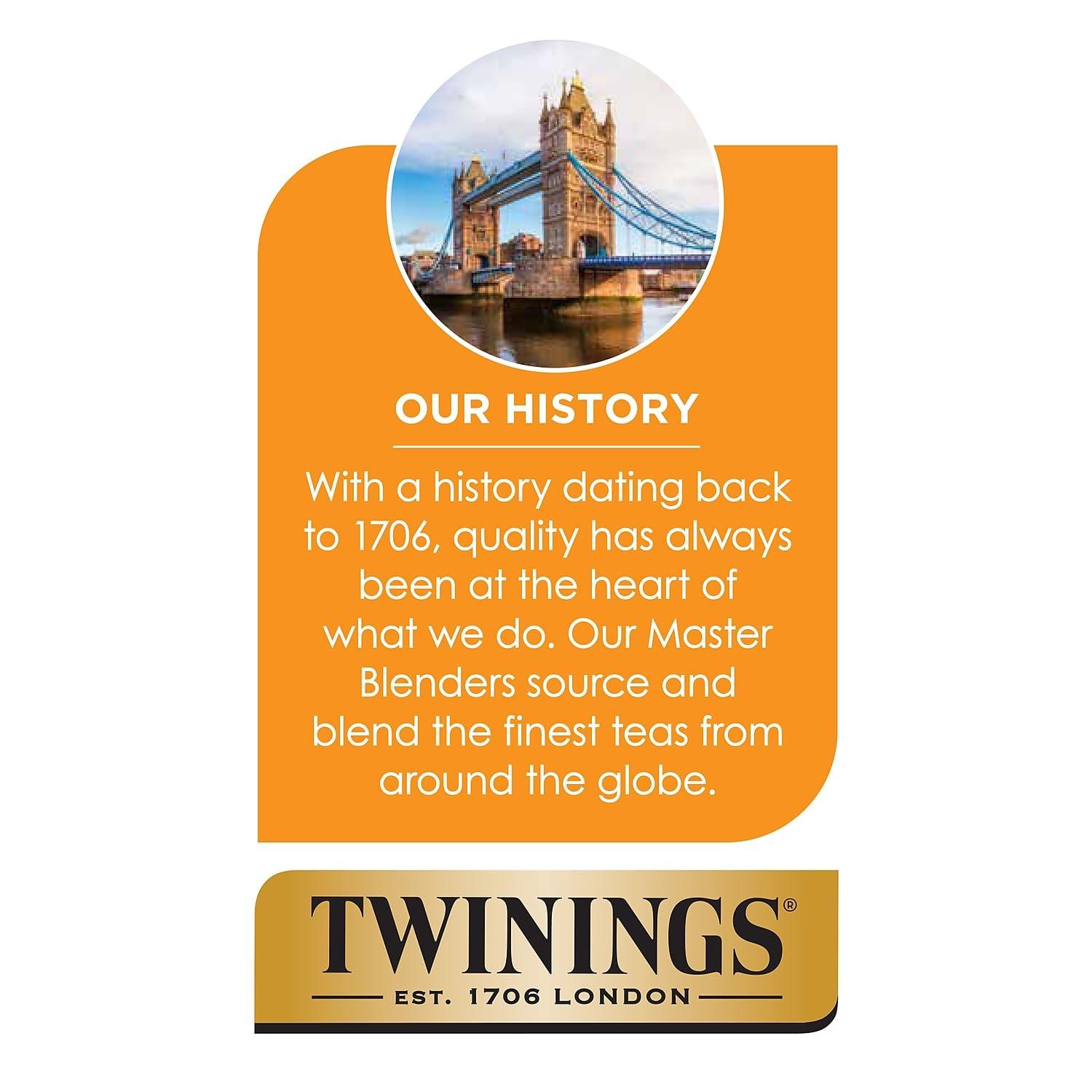 Twinings Classics Naturally Decaffeinated English Breakfast Tea -- 25 Count (Pack of 1) - Image 8