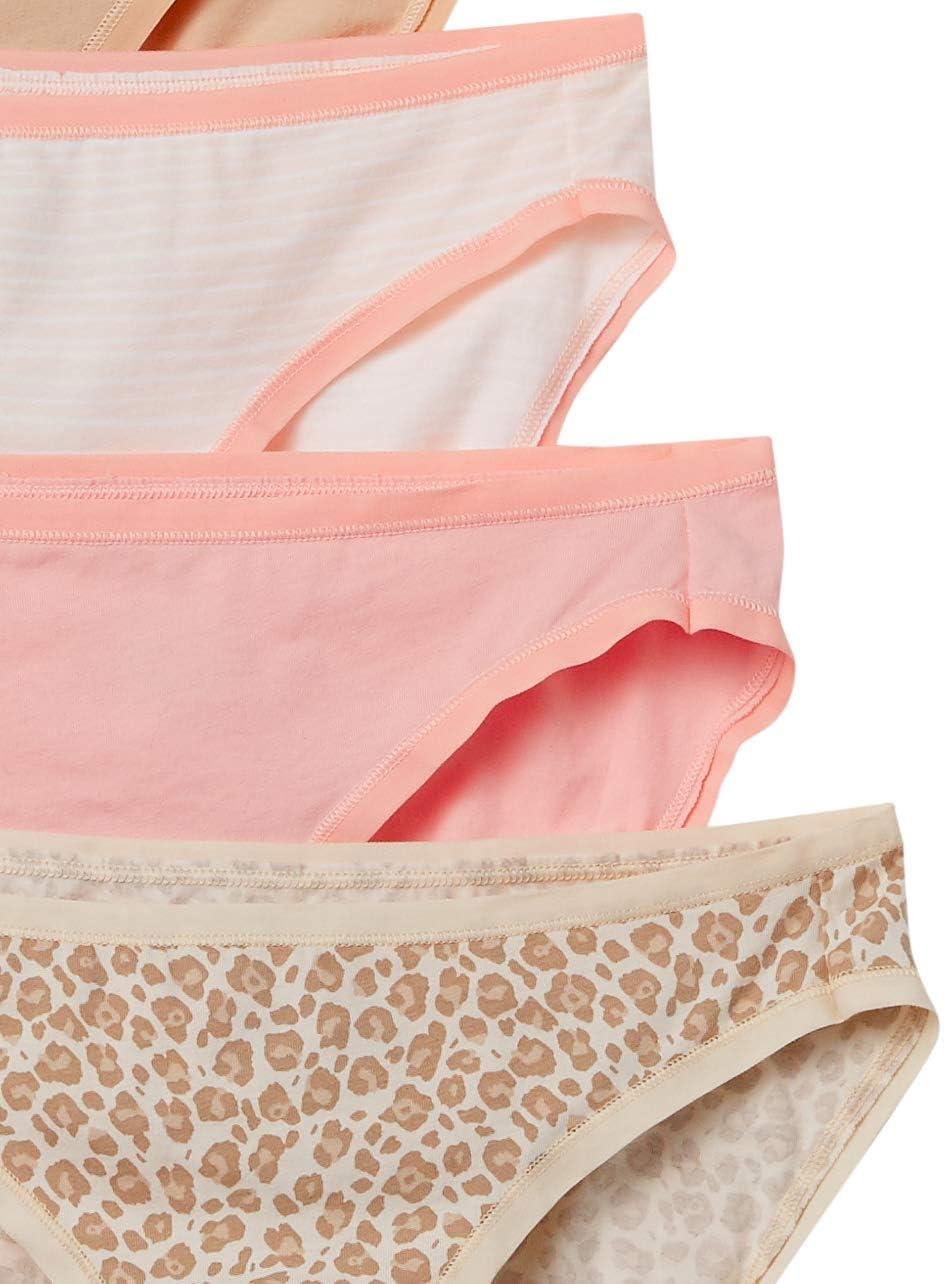 Amazon Essentials Women's Cotton Bikini Brief Underwear (Available in Plus Size), Multipacks - Image 8