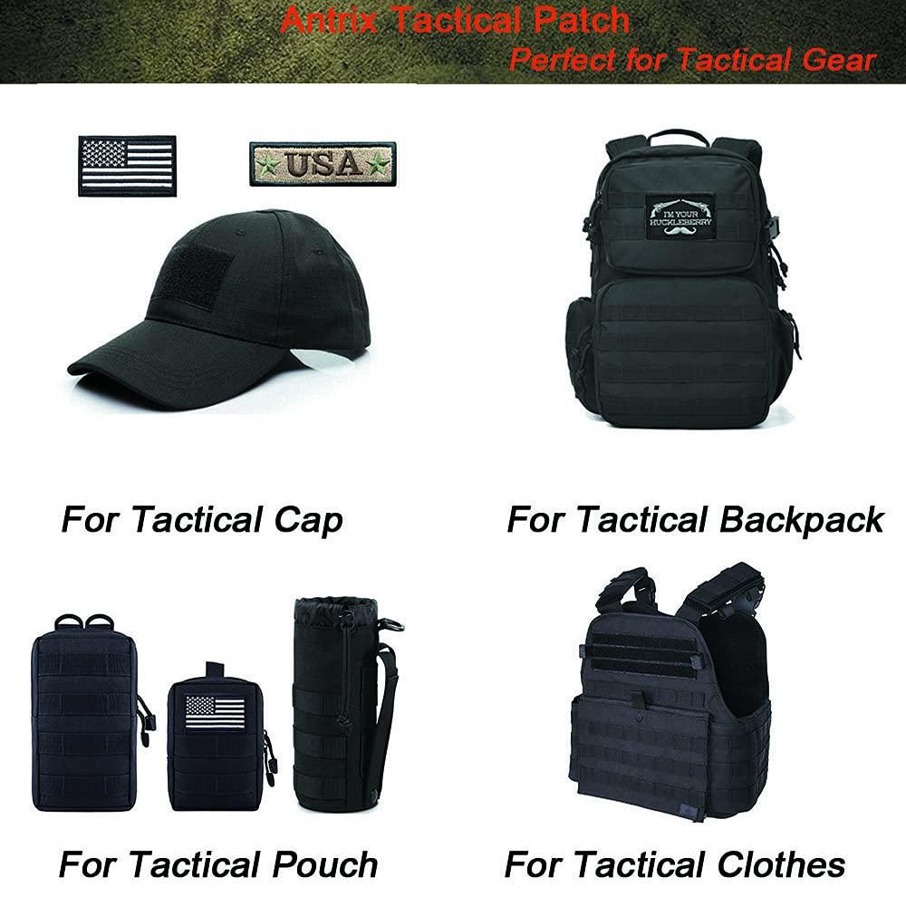 Antrix 2 Pieces Ouch Pouch Embroidered Funny Patch Tactical Moral Applique Fastener Hook & Loop Emblem Badge Patch Military and Tactical Decor ID Patch for Clothing Jacket Cap Backpack - Image 7