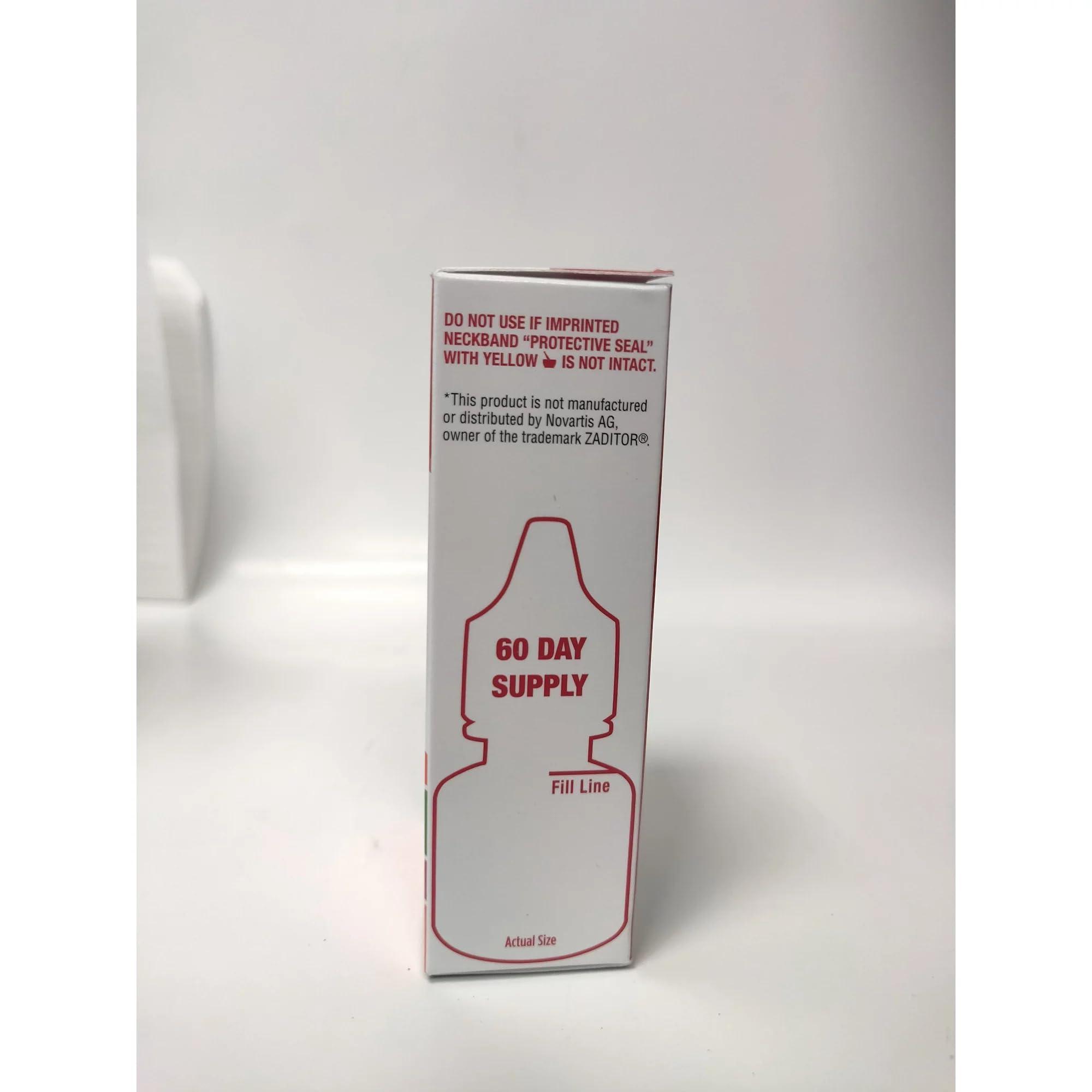 LEADER Sterile Eye Drops for Eye Allergy & Itch Relief, Ketotifen Antihistamine Solution 0.035%, Works in Minutes, up to 12 Hours, Prescription Strength 0.34 oz - Image 4