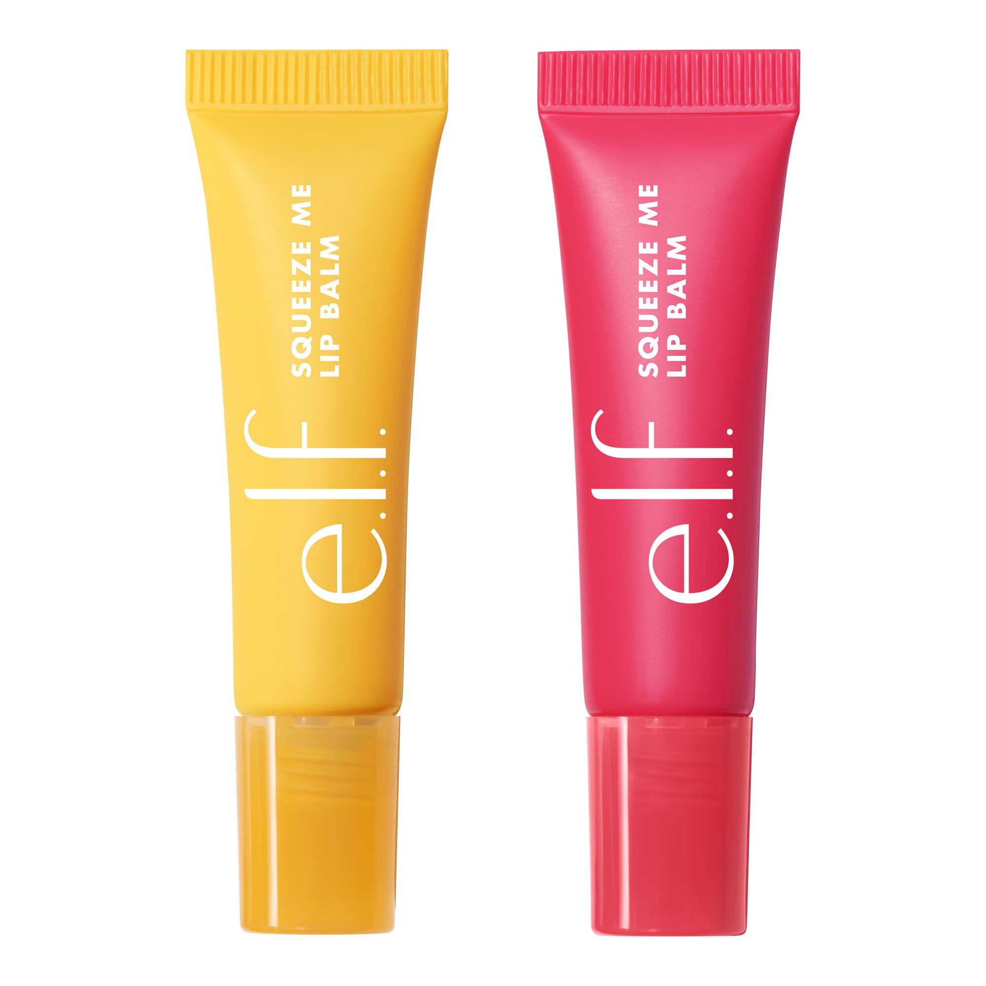 e.l.f. Squeeze Me More Lip Balm Duo, Moisturizing Balm For A Sheer Tint Of Color, Made With Hyaluronic Acid, Vegan & Cruelty-Free, Mango & Watermelon - Image 6