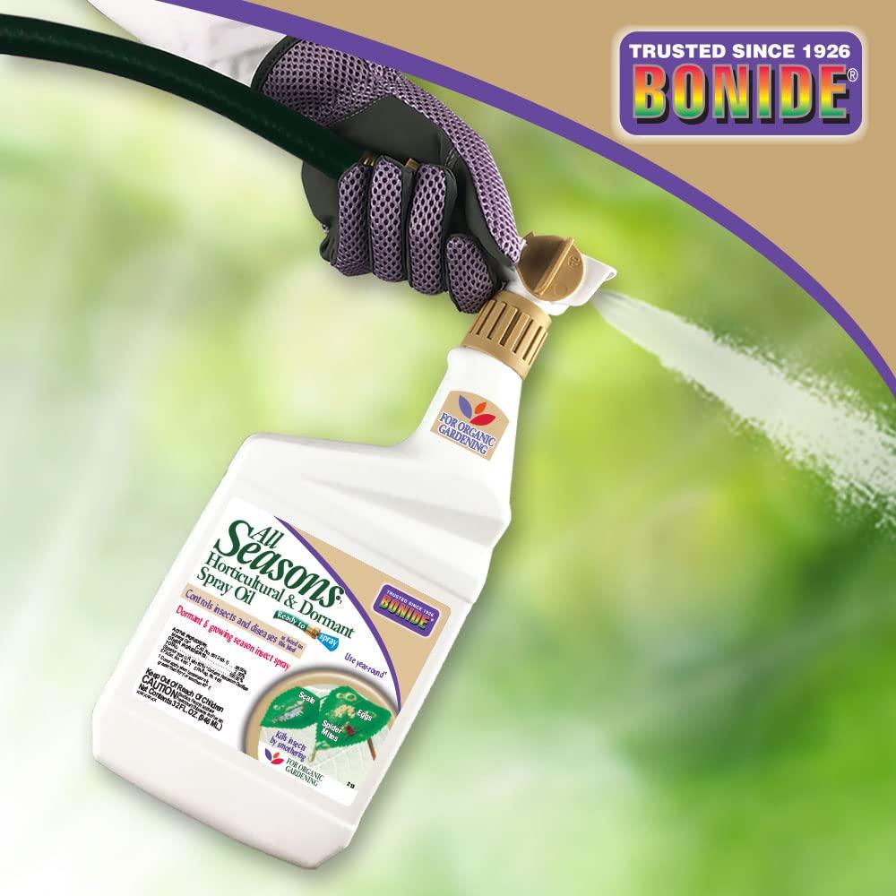 Bonide All Seasons Horticultural & Dormant Spray Oil, 32 oz Ready-to-Spray, Disease Prevention and Insect Killer for Organic Gardening - Image 5