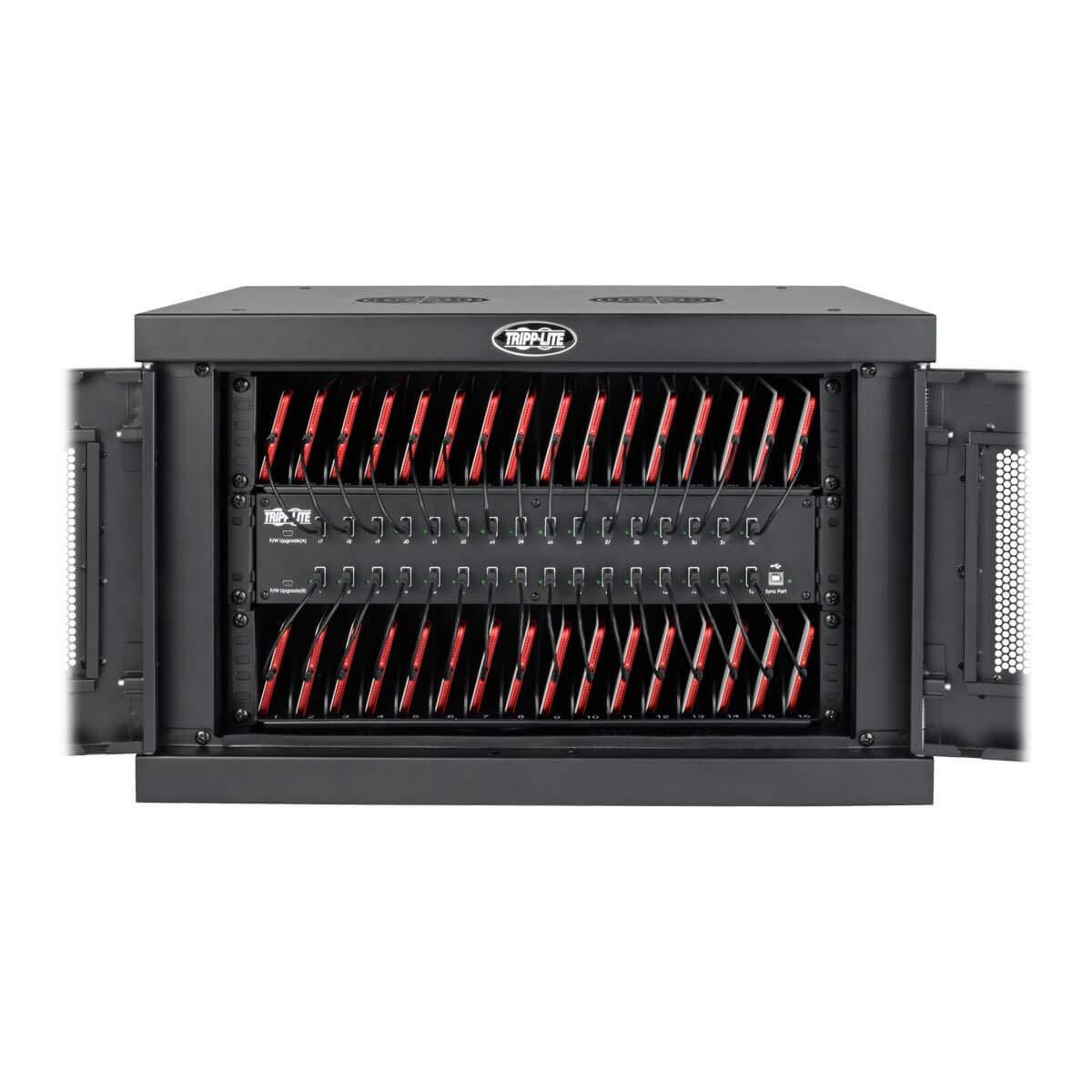 TRIPP LITE 32-Port USB Charging Storage Station Cell Phone Smartphones Sync (CSD32USB) - Image 4