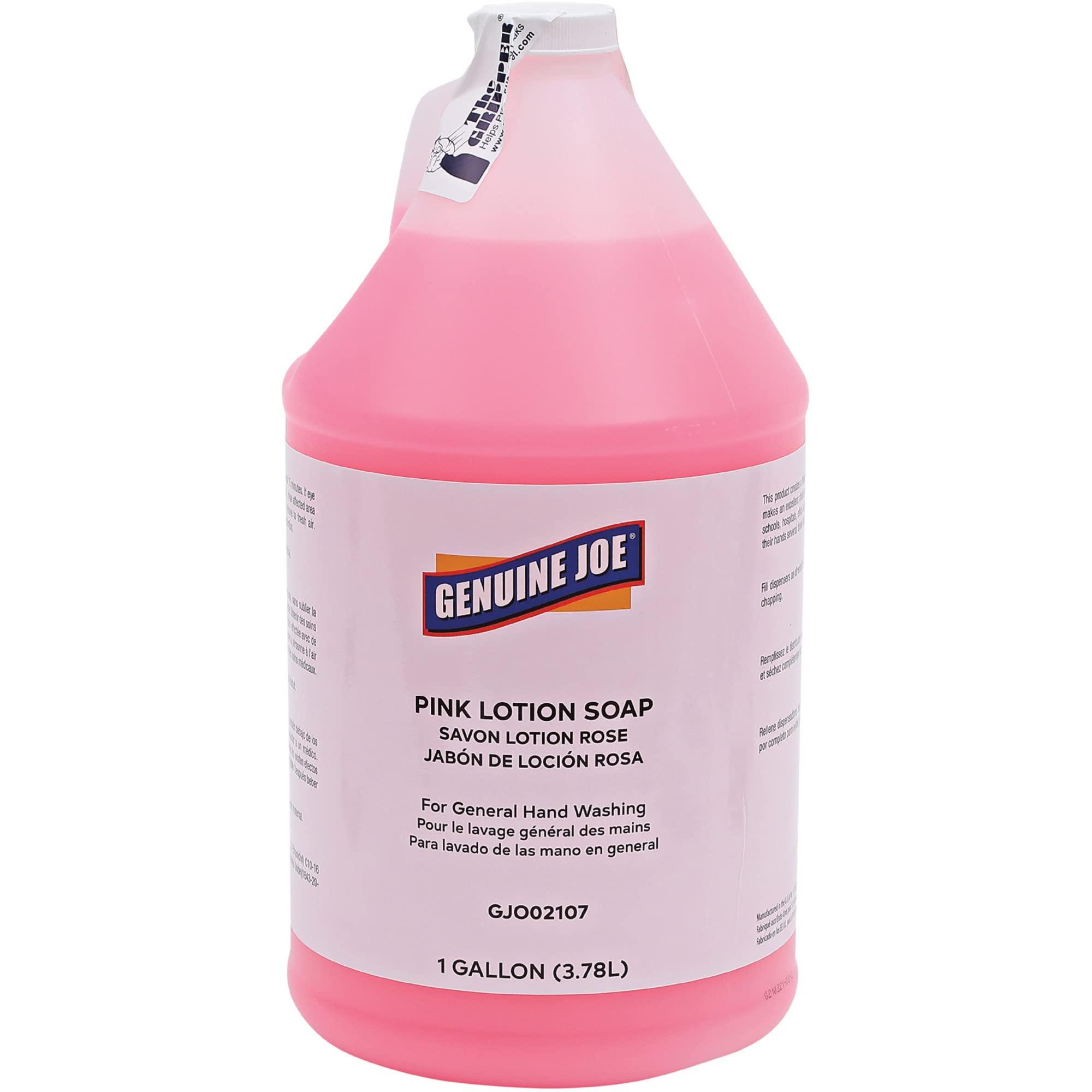 Genuine Joe GJO02107 Pink Lotion Soap