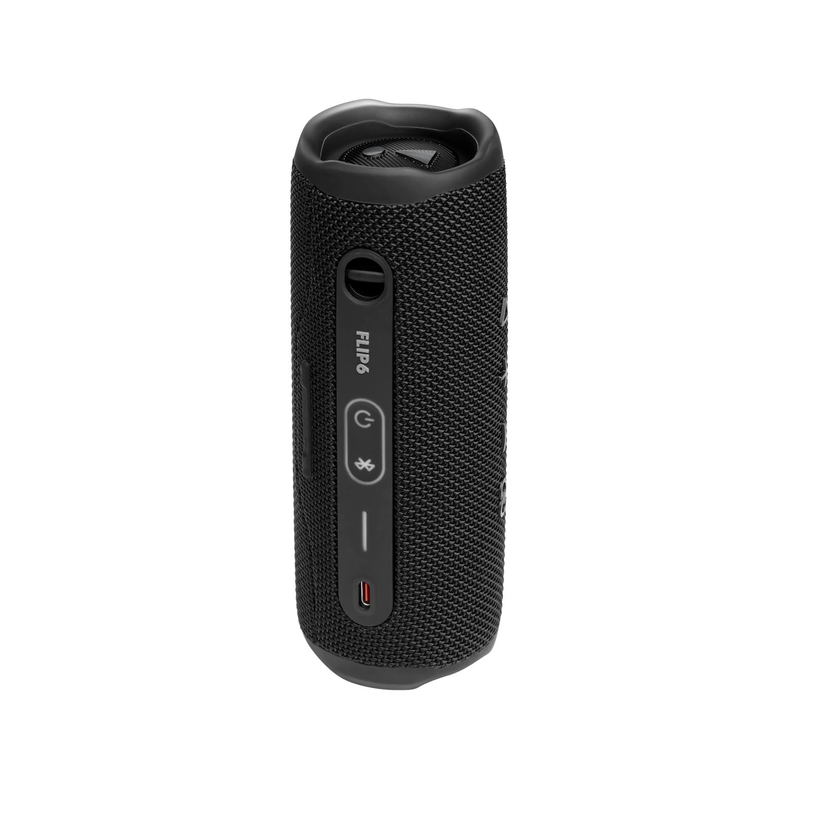 JBL Flip 6 - Portable Bluetooth Speaker, powerful sound and deep bass, IPX7 waterproof, 12 hours of playtime, JBL PartyBoost for multiple speaker pairing for home, outdoor and travel (Black) - Image 2