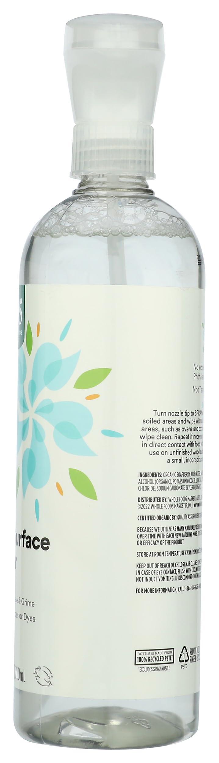 365 by Whole Foods Market, Organic Multi-Surface Cleaner, Unscented, 24 Fl Oz - Image 5