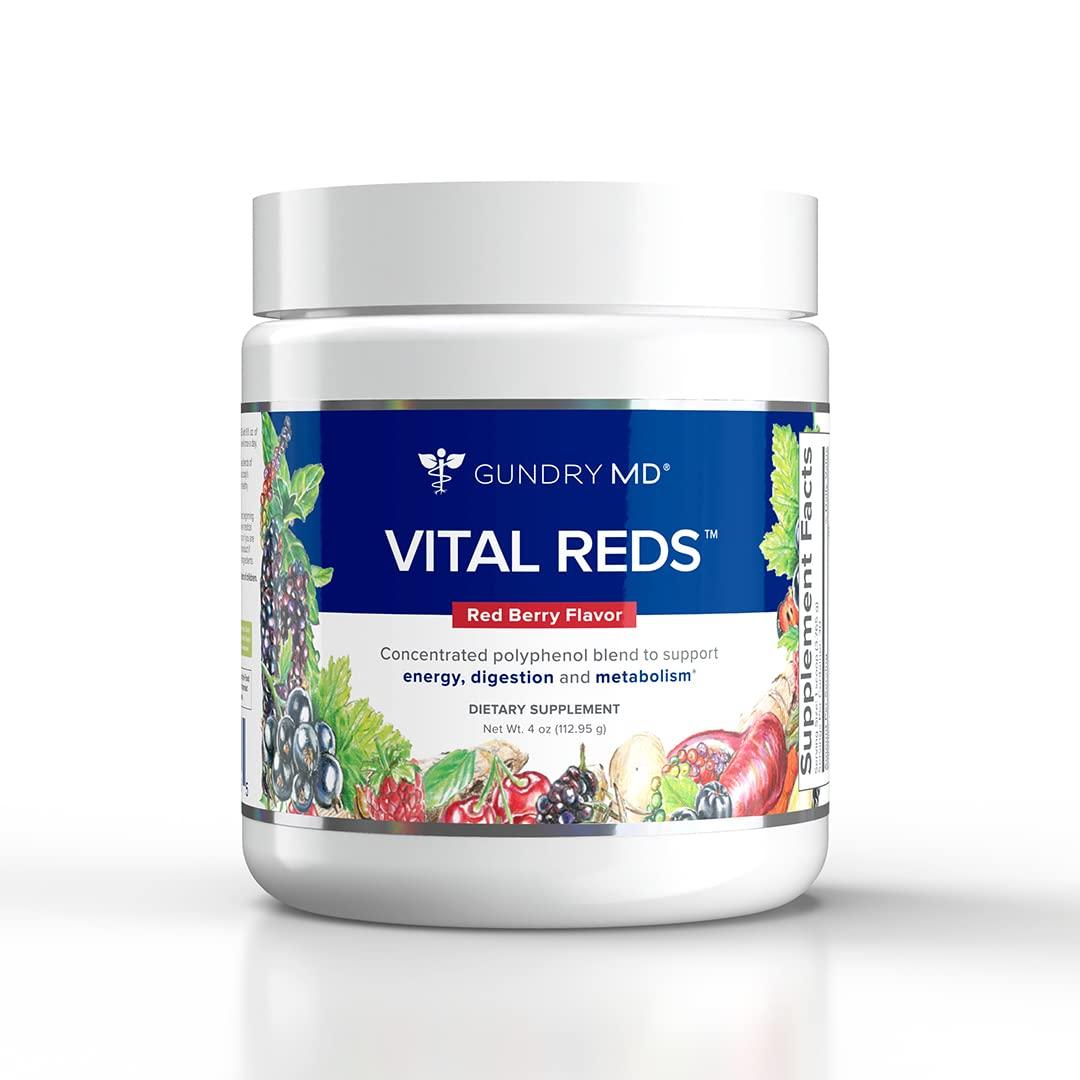 Gundry MD Vital Reds Concentrated Polyphenol Blend Dietary Supplement 4 oz (112.95g) - Image 1