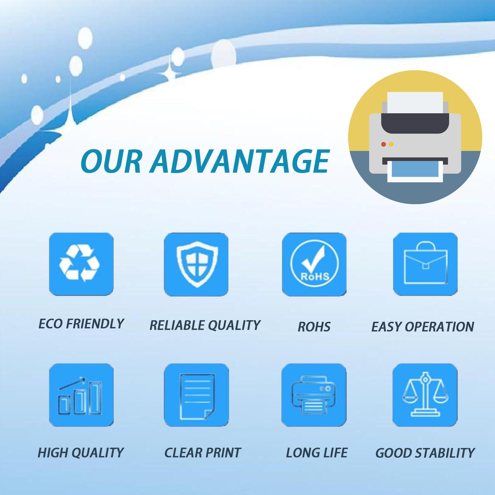 B600 106R03944 Toner Cartridges Compatible for Xerox VersaLink B600 B605 B610 B615 Printers, Includes Chip, High Yield 46700 Pages (Black) - Image 5