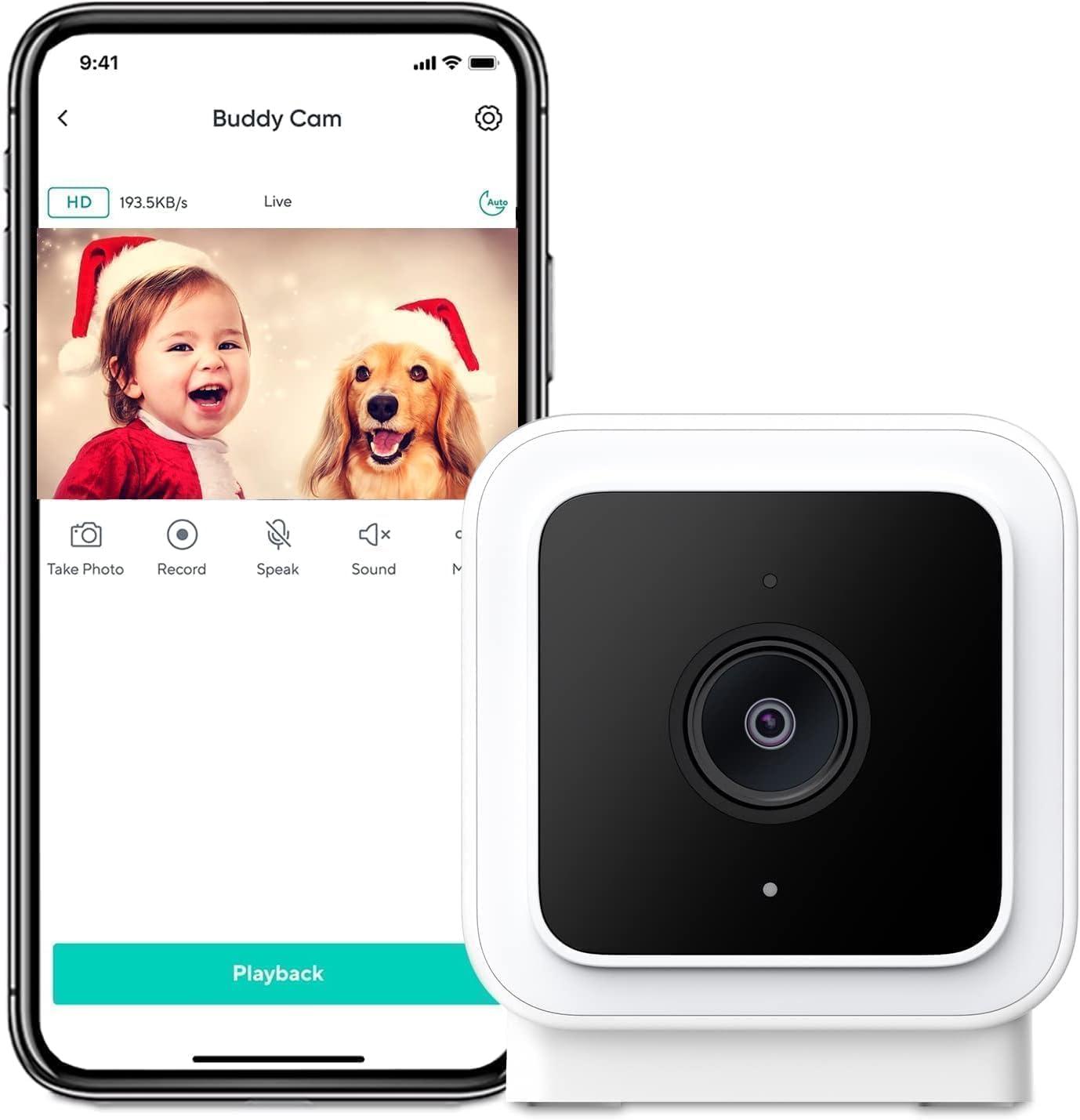 Cam V3 Smart Home Security Camera, Indoor/Outdoor Use, IP65-Rated 1080p Plug-in, Color Night Vision, Motion Detection, Two Way Audio, Works with Alexa, Google Assistant, Cam V3+32GB Micro SD Card - Image 9
