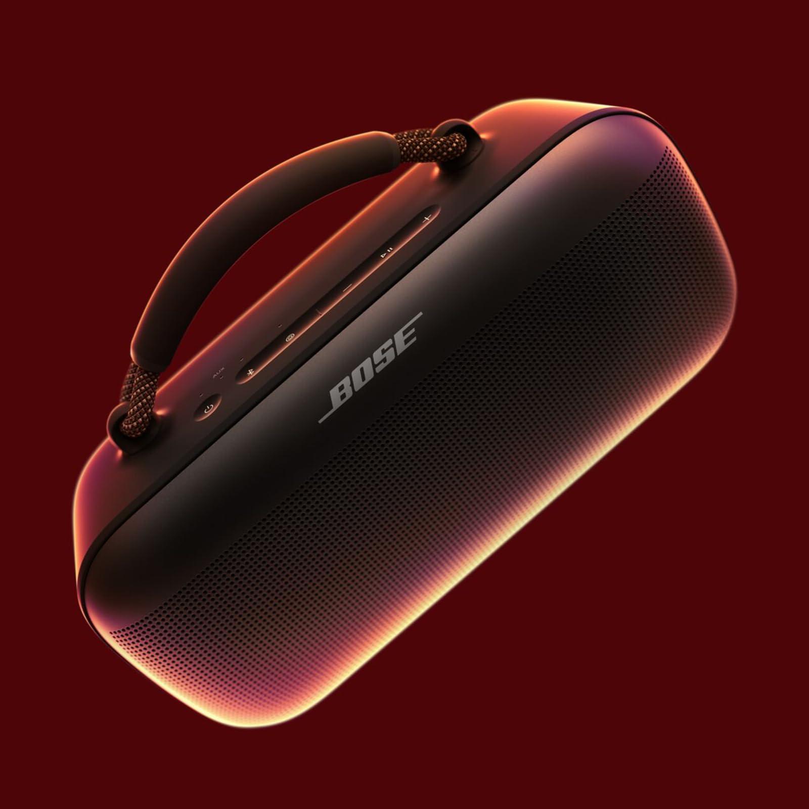 Bose SoundLink Max Portable Speaker, Large Waterproof Bluetooth Speaker, Up to 20 Hours of Battery Life, USB-C, Built-in 3.5mm AUX Input, Black (Renewed) - Image 2