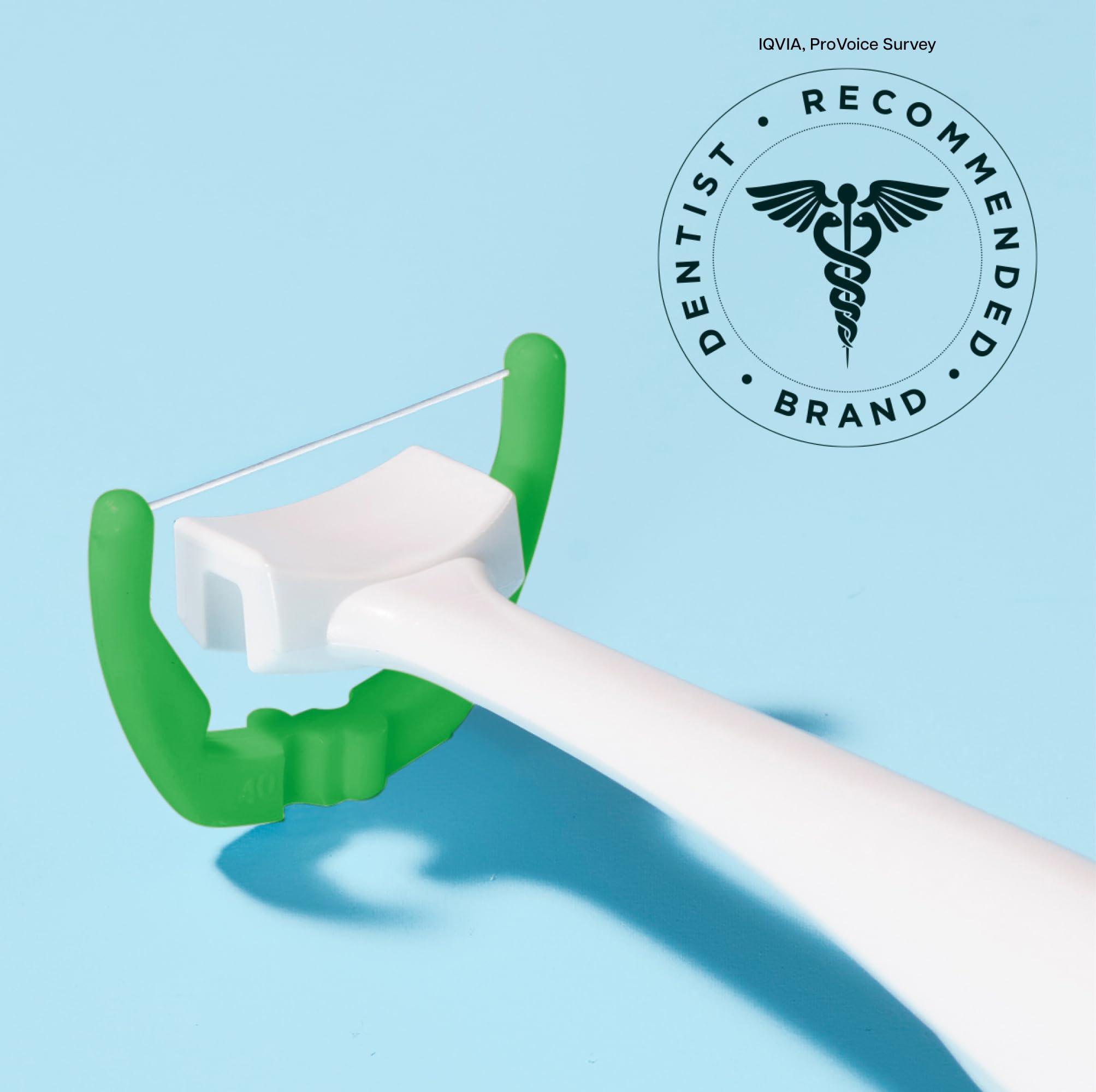 REACH Ultraclean Access Flosser Refill Heads, Mint, Plaque Remover for Teeth, Shred Resistant, for Hard to Reach Areas, Oral Care, PFAS Free, for Adults & Kids, 1 Pack, 28 Count - Image 8