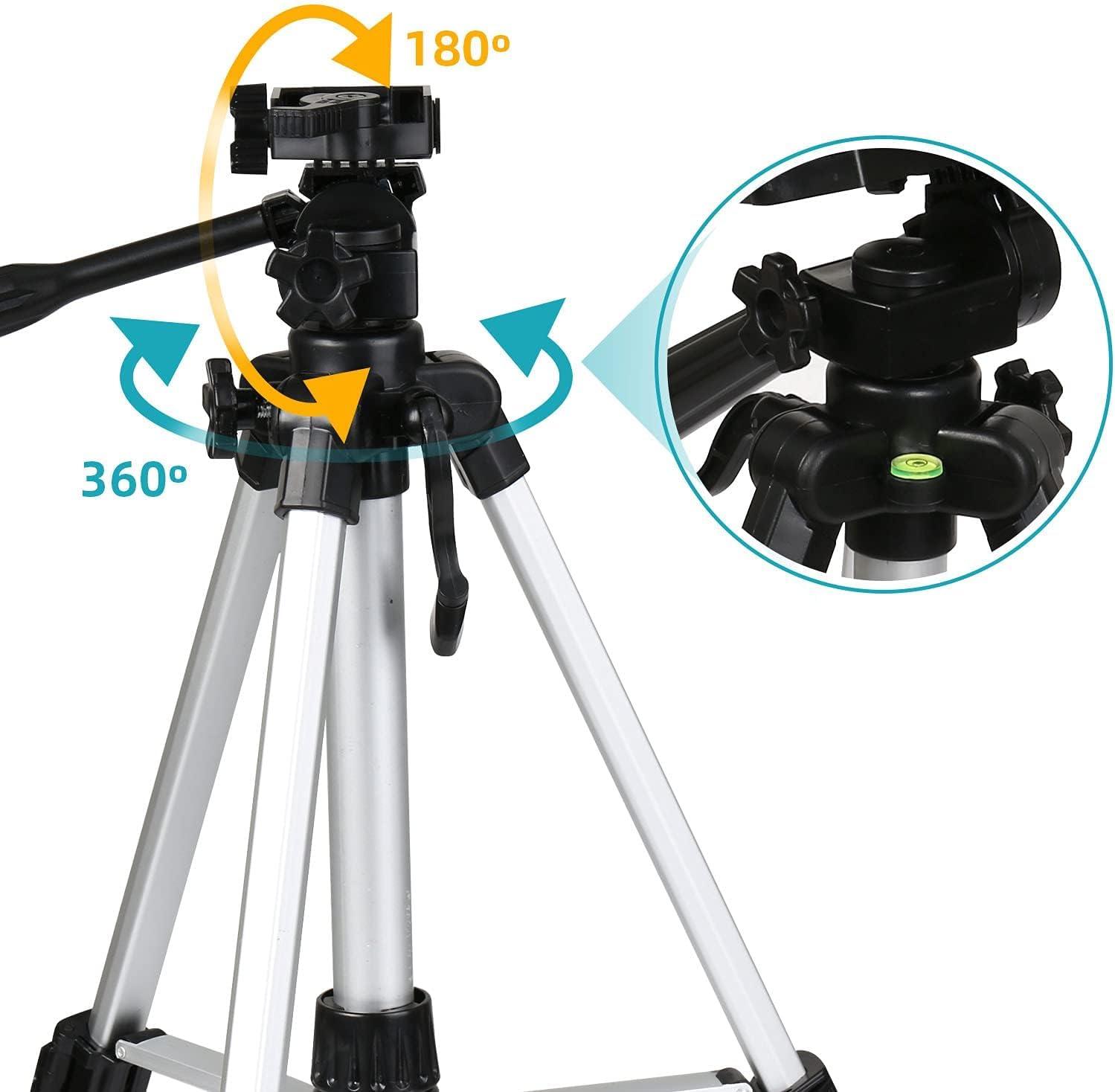 Telescope with 6mm and 25mm Kellner Eyepieces, F40070M Astronomical Reflector Telescope with Height-Adjustable Aluminum Tripod and Backpack, Can See Craters on The Surface of The Moon - Image 3