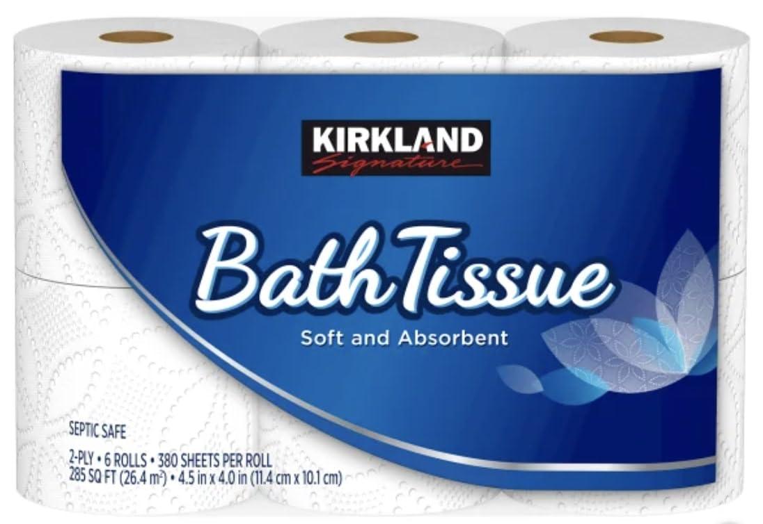 Fiorenzo Bundle Compatible with Kirkland Signature 2-Ply Toilet Tissue - Ultra-Soft Comfort and Premium Quality - 30 Rolls and 380 Sheets Per Roll Bath Tissue - Image 3