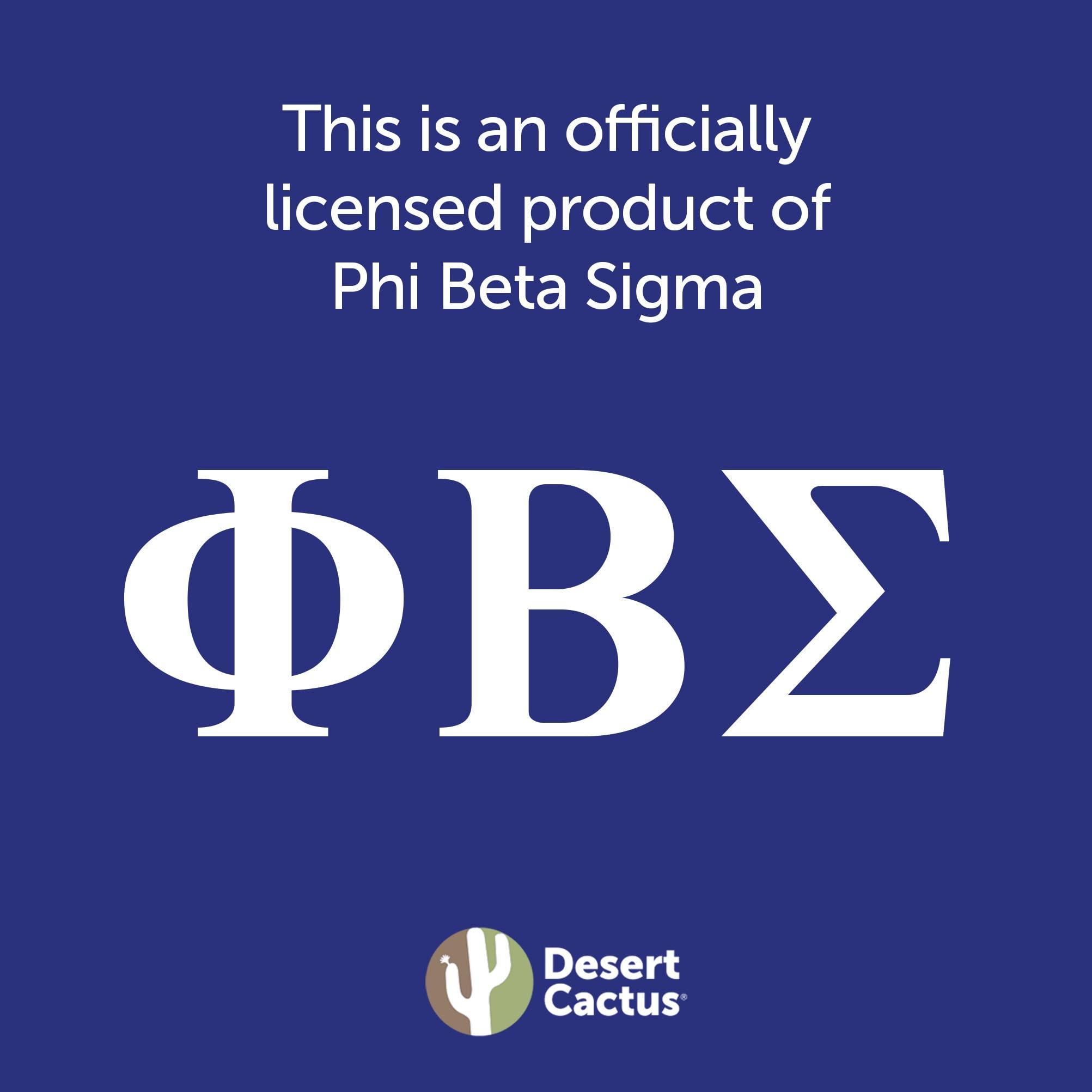 Desert Cactus Phi Beta Sigma Fraternity 4.85 inch Embroidered Appliqué Sew or Iron On Greek Blazer Jacket Pants Bag Sigma (4.85 Crest Patch) Multicolored - Image 4