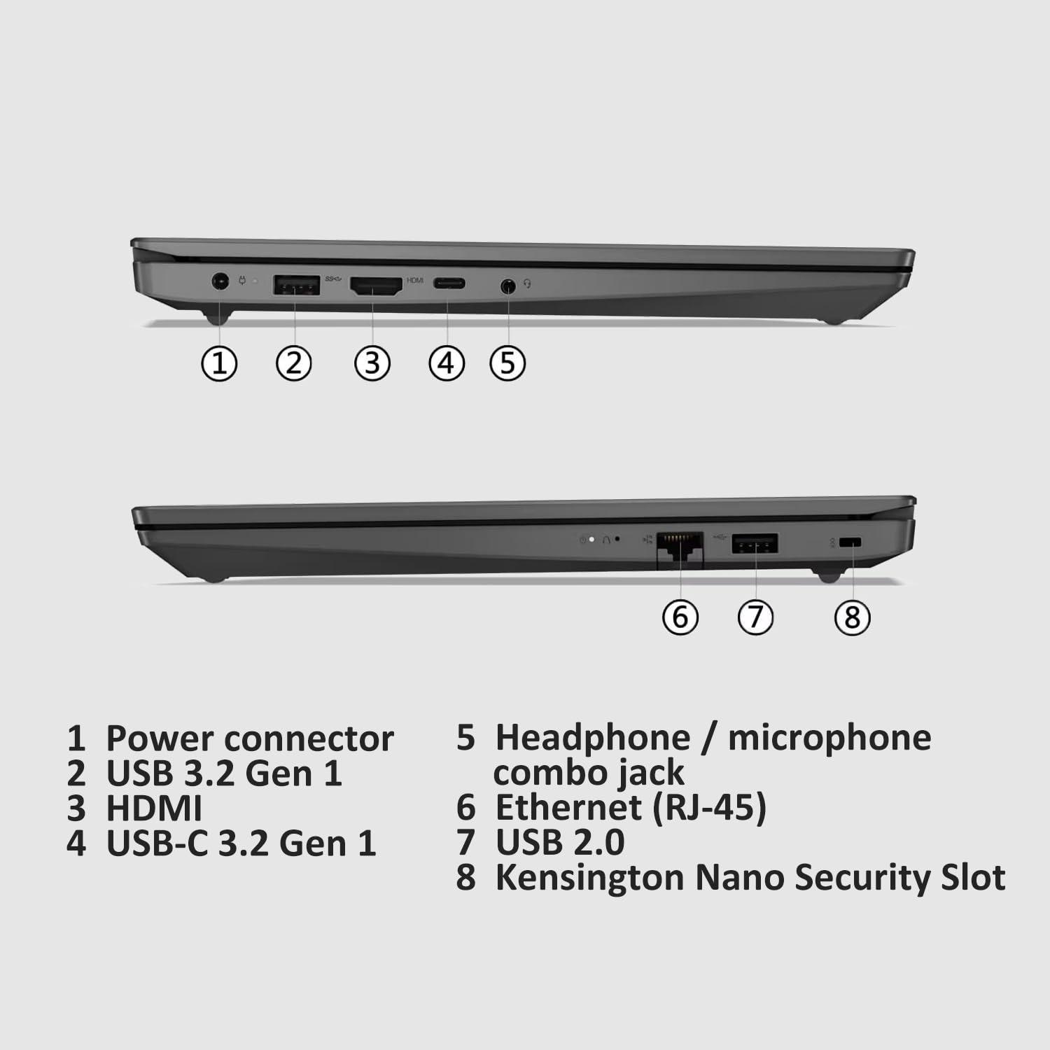 Lenovo V15 Gen 3 Business Laptop, 15.6" FHD Display, Intel Core i7-1255U, 40GB RAM, 2TB SSD, Wi-Fi 6, Bluetooth, HDMI, RJ-45, Webcam, Windows 11 Pro, Black - Image 4