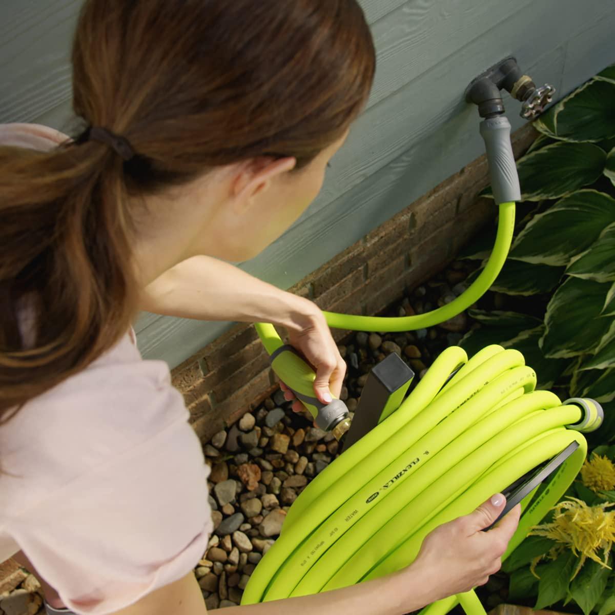 Flexzilla Garden Hose with SwivelGrip, 5/8 in. x 50 ft., Heavy Duty, Lightweight, Drinking Water Safe, ZillaGreen - HFZG550YWS-E - Image 12
