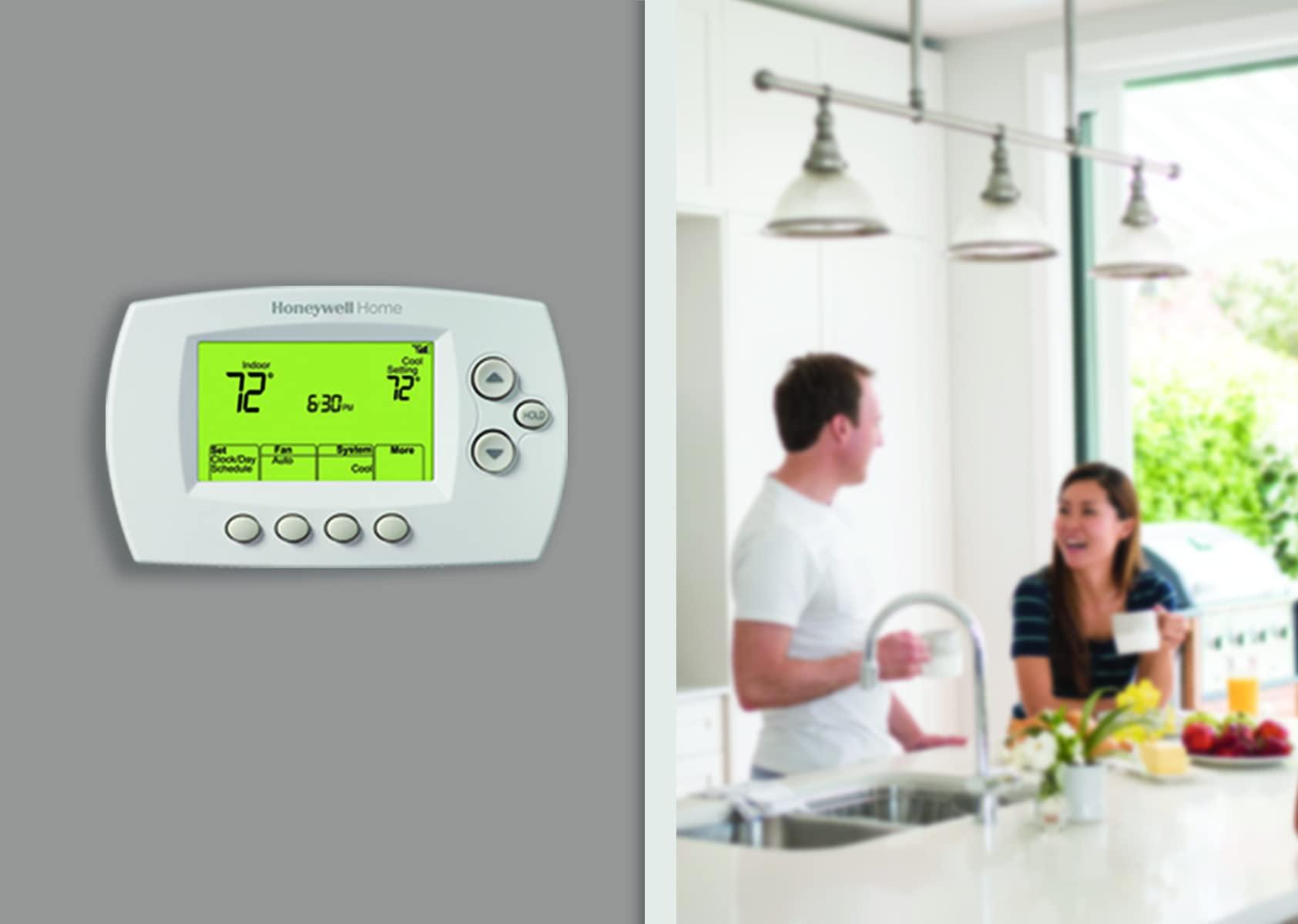 Honeywell Home RENEWRTH6580WF 7-Day Wi-Fi Programmable Thermostat (Renewed) - Image 7