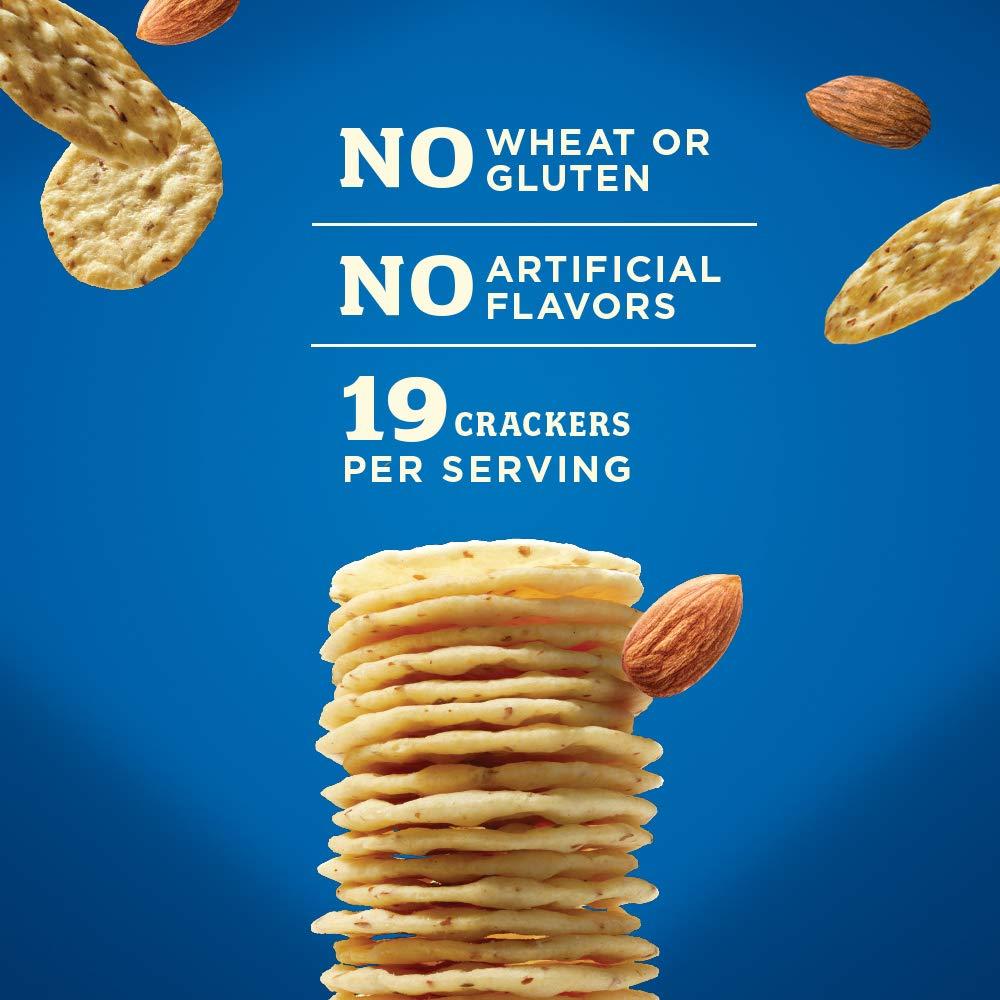 Blue Diamond Almonds, Gluten Free Cracker Crisps, Original Almond Flavored perfect for Snacking and Healthy Options, 4.25 oz - Image 4