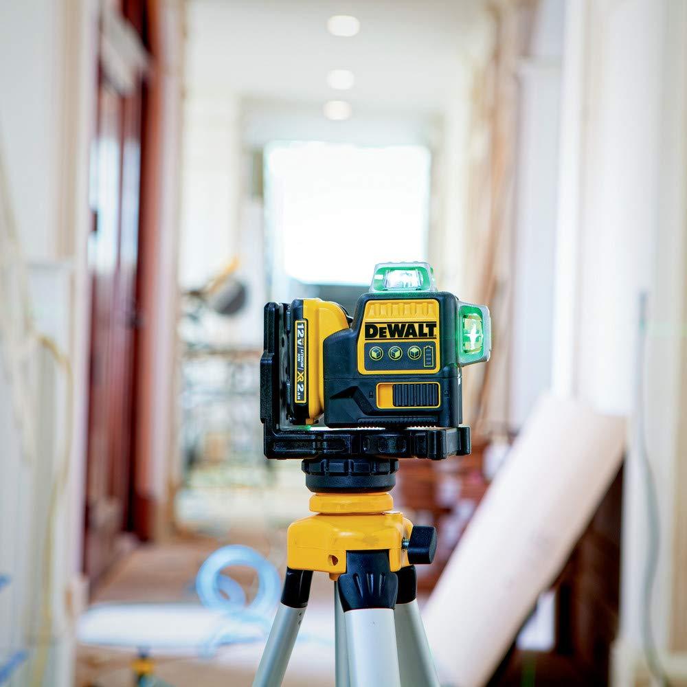 DEWALT 12V MAX Laser Level, Green Line Laser, 3-Way, 360 Degree Professional Laser, Cordless/Rechargeable (DW089LG) - Image 5