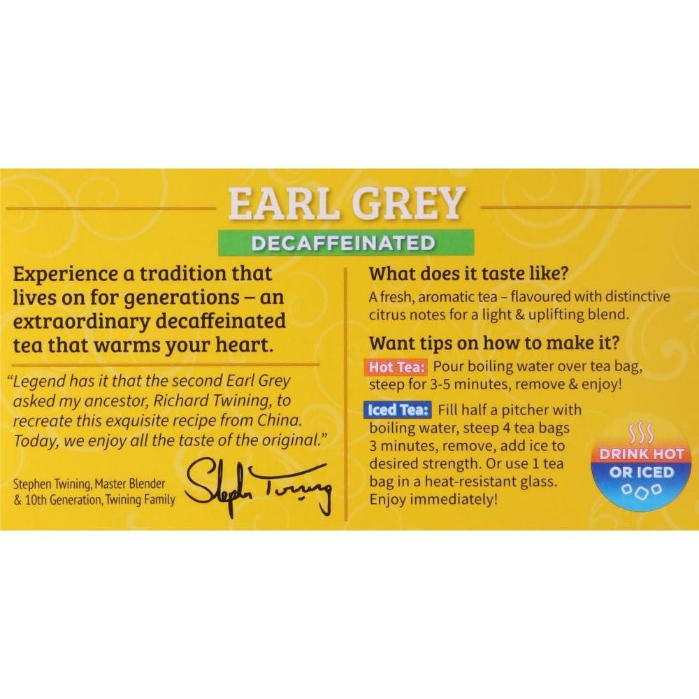 Twinings Earl Grey Decaf Tea, 20 Count - Image 4