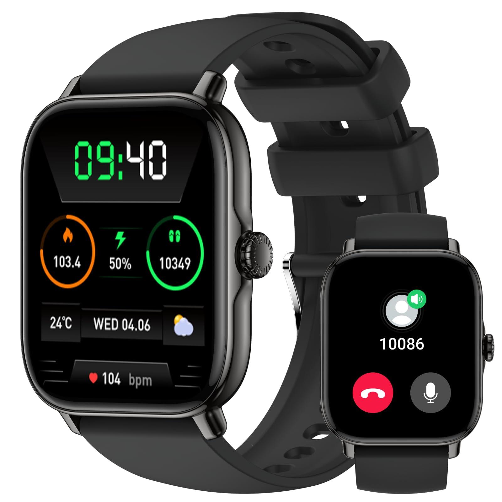 Leeyalan Smart Watch for Men Women (Answer/Make Calls/AI Voice Control) 1.91" for Android Phones iPhone Samsung Compatible IP68 Waterproof/Heart Rate/Sleep Tracker/116 Sport Modes. - Image 9